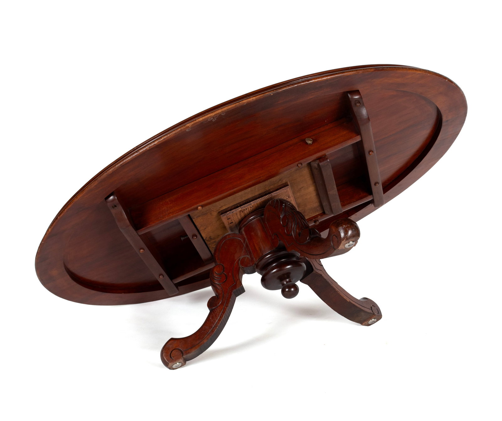 PEDESTAL COFFEE TABLE - 6