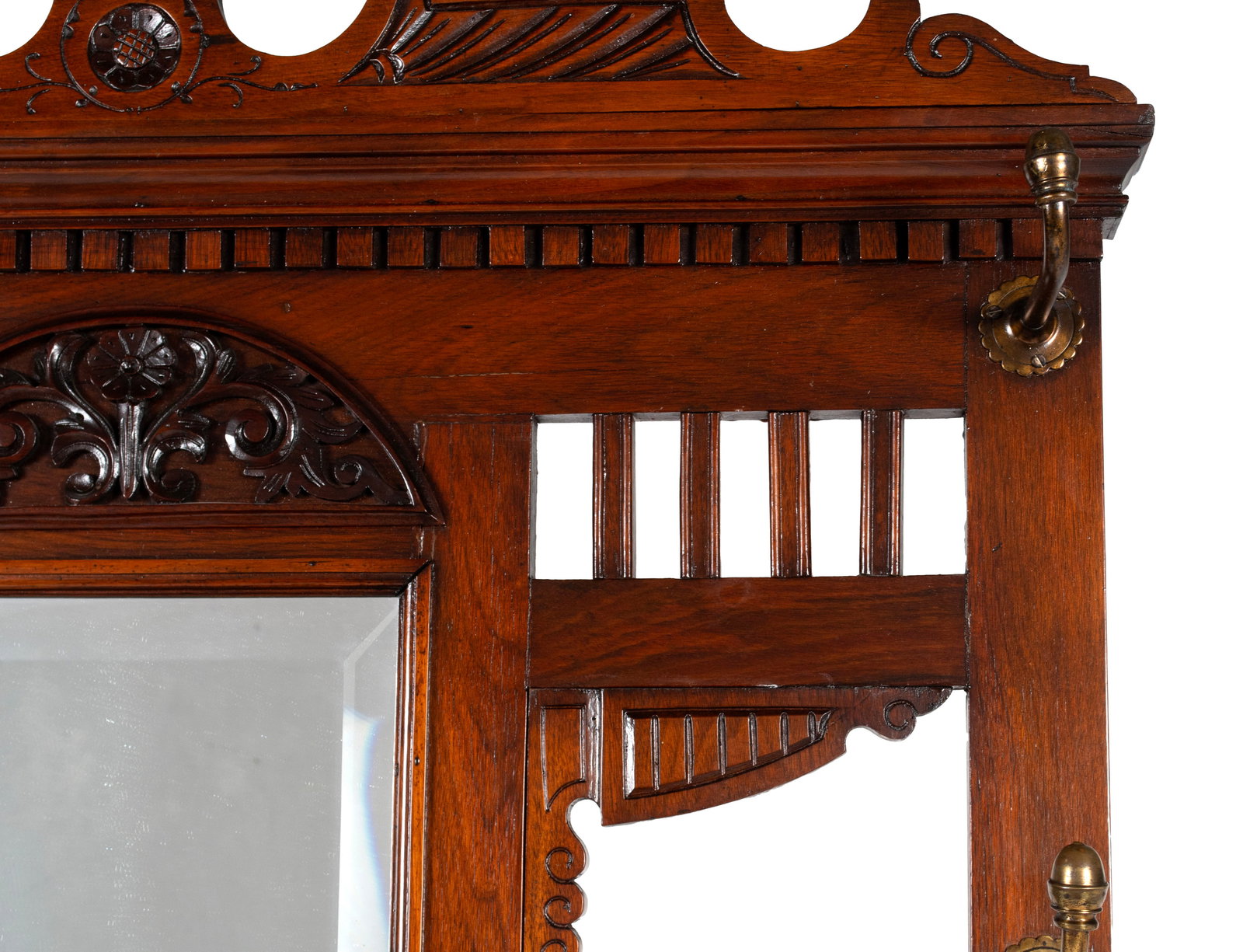 VICTORIAN STYLE HALL TREE - 3