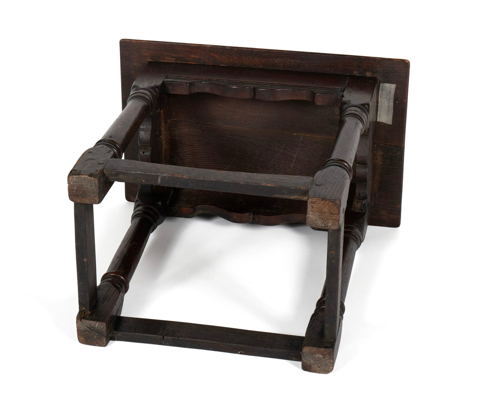 OAK JOINT STOOL - 7