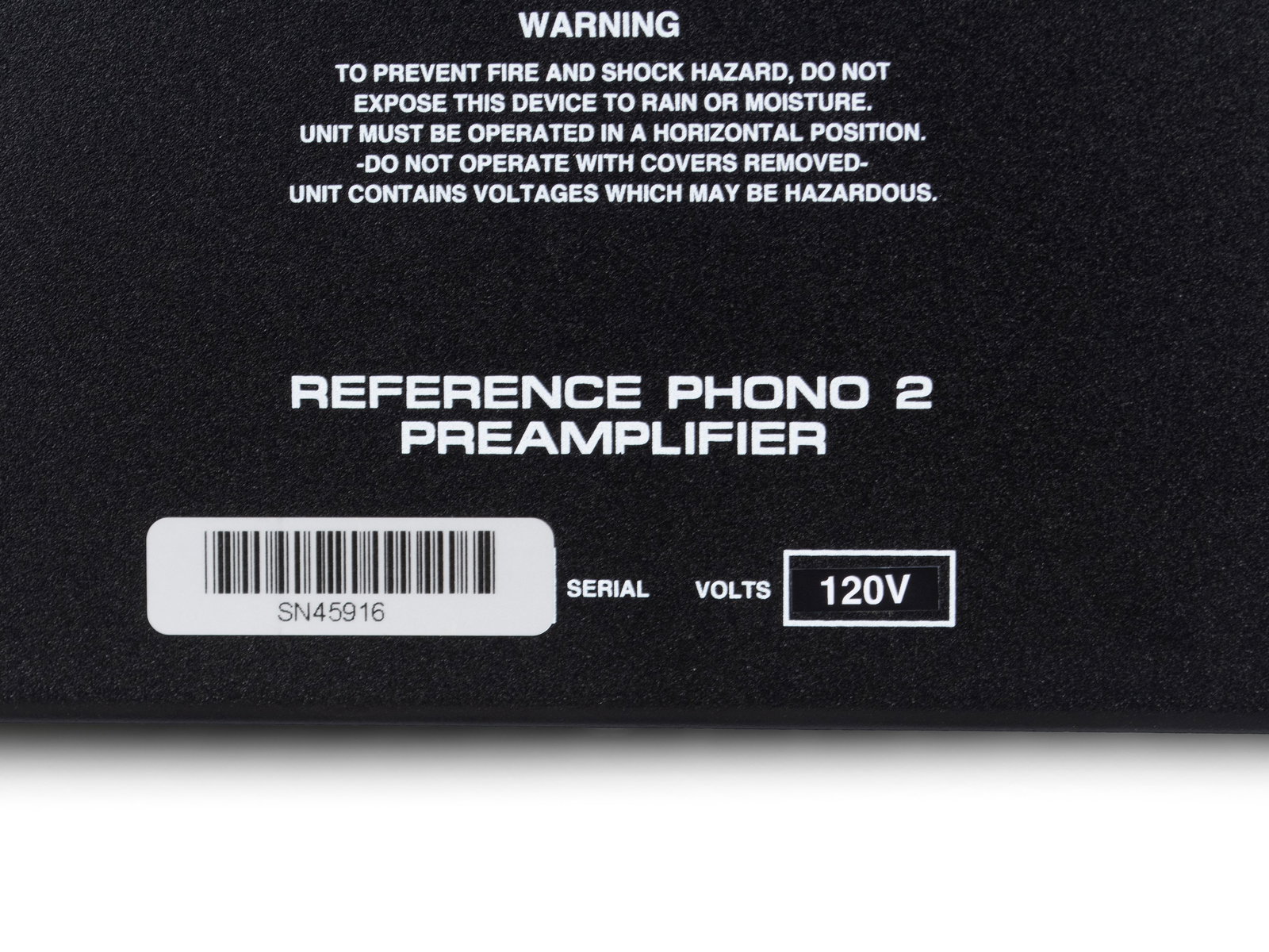 AUDIO RESEARCH REFERENCE PHONO 25E - 5