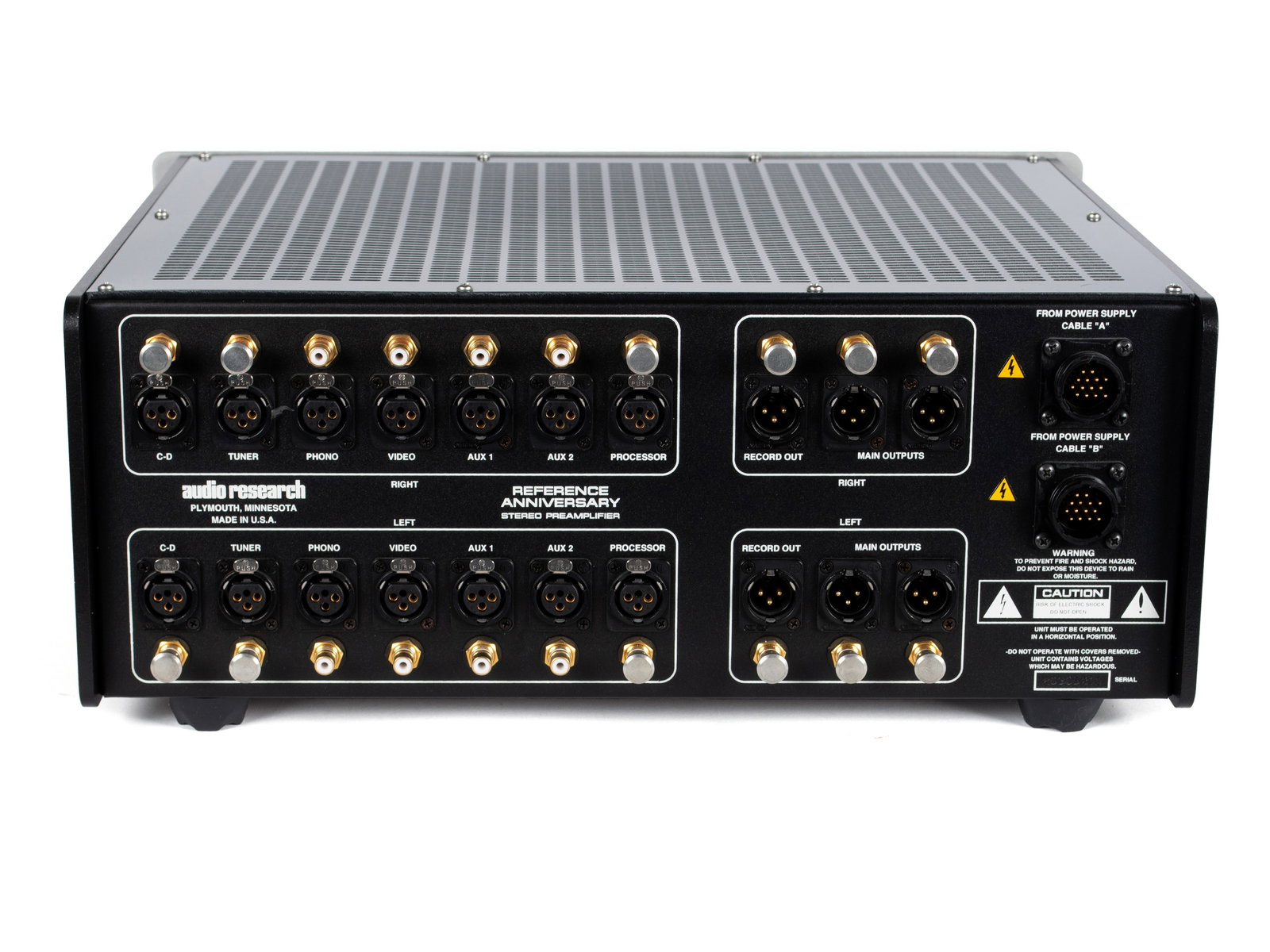 AUDIO RESEARCH ANNIVERSARY REFERENCE PREAMPLIFIER - 10