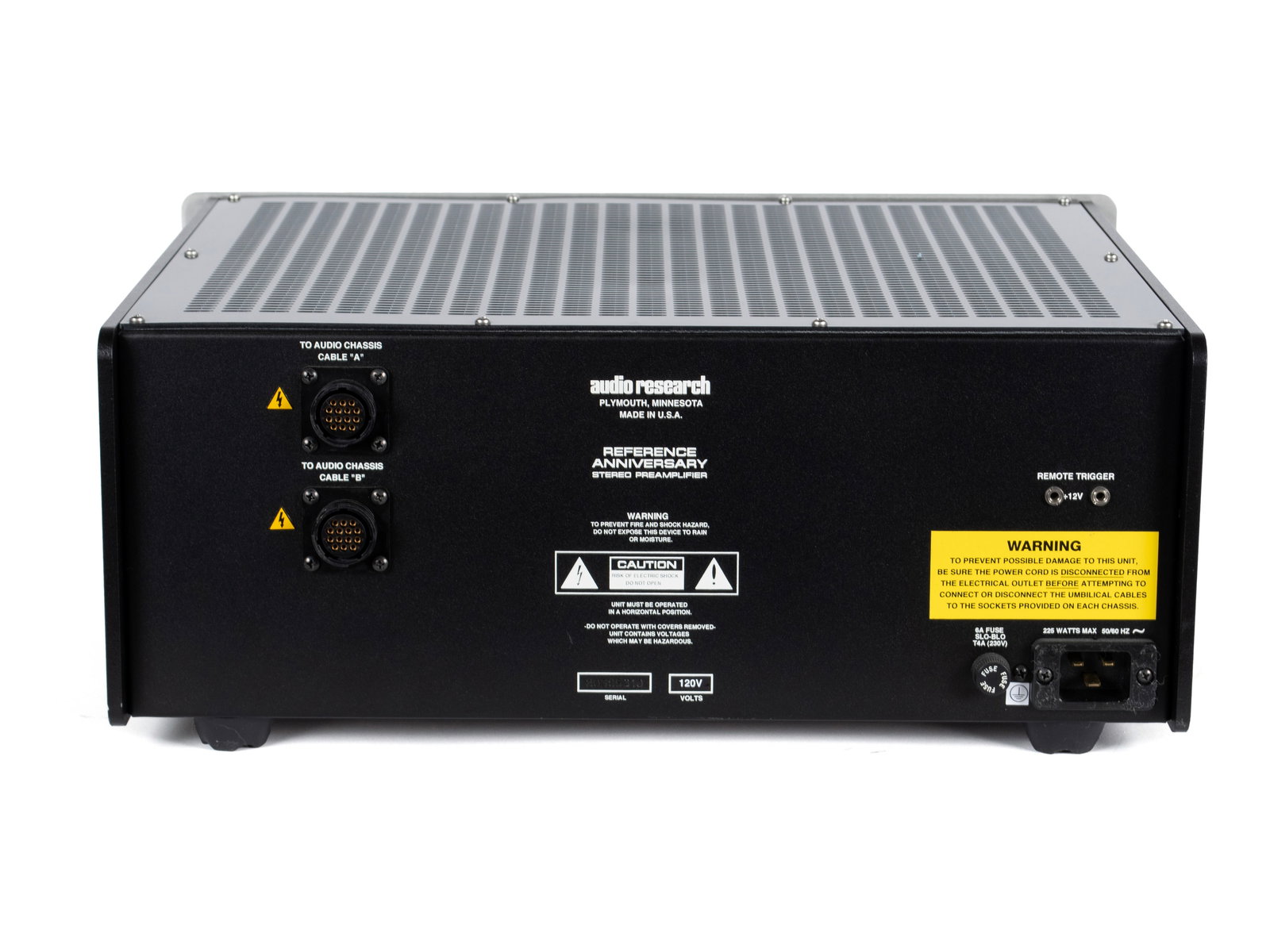 AUDIO RESEARCH ANNIVERSARY REFERENCE PREAMPLIFIER - 6