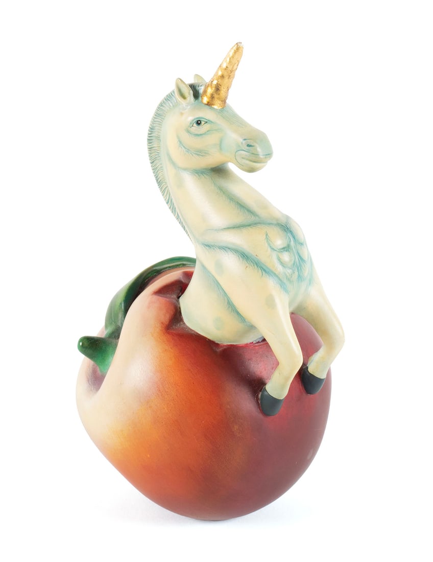 SERGIO BUSTAMANTE UNICORN AND PEACH (1 of 11)