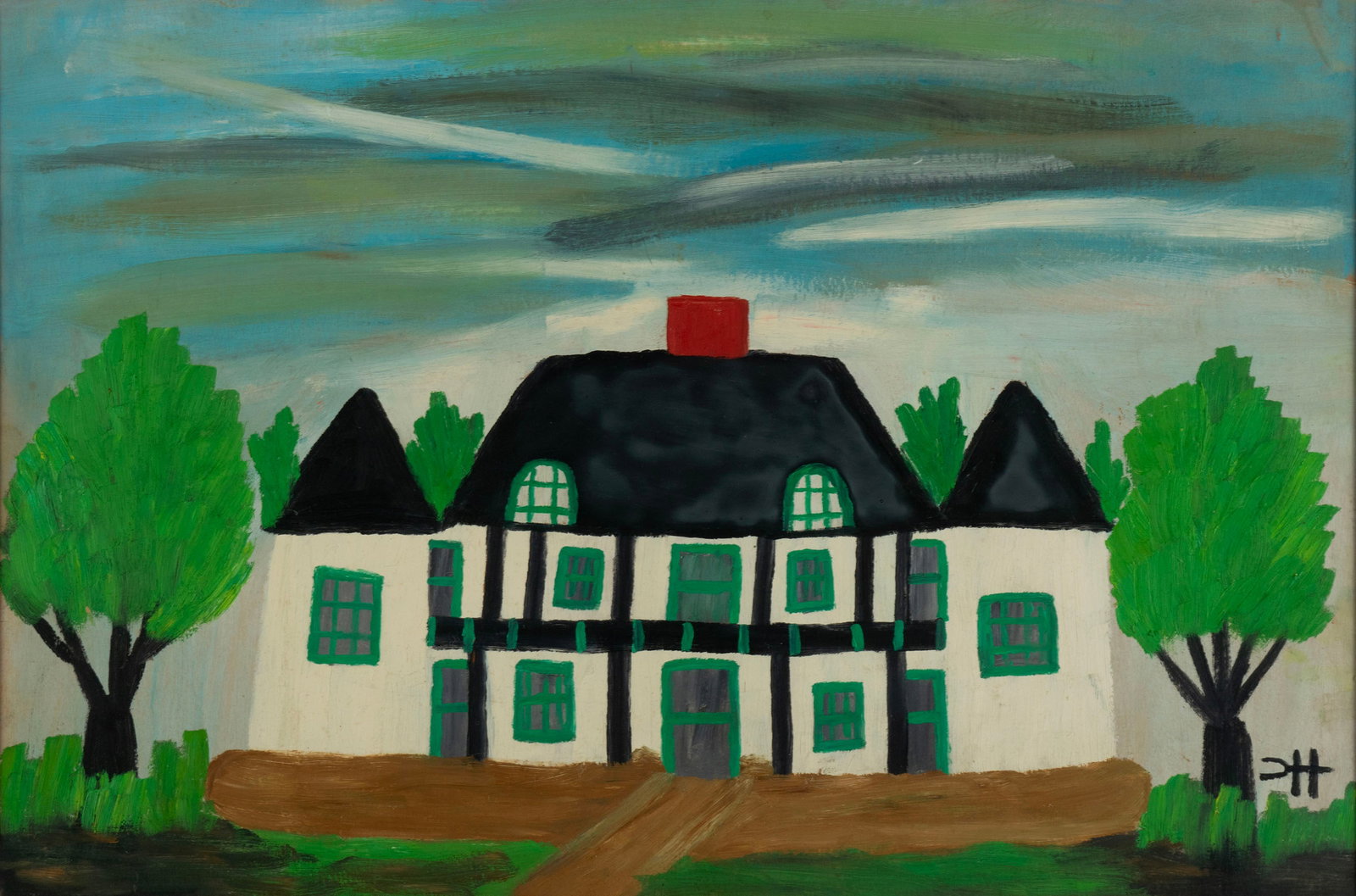 ATTRIBUTED TO CLEMENTINE HUNTER (AMERICAN, 1887-1988) (1 of 12)