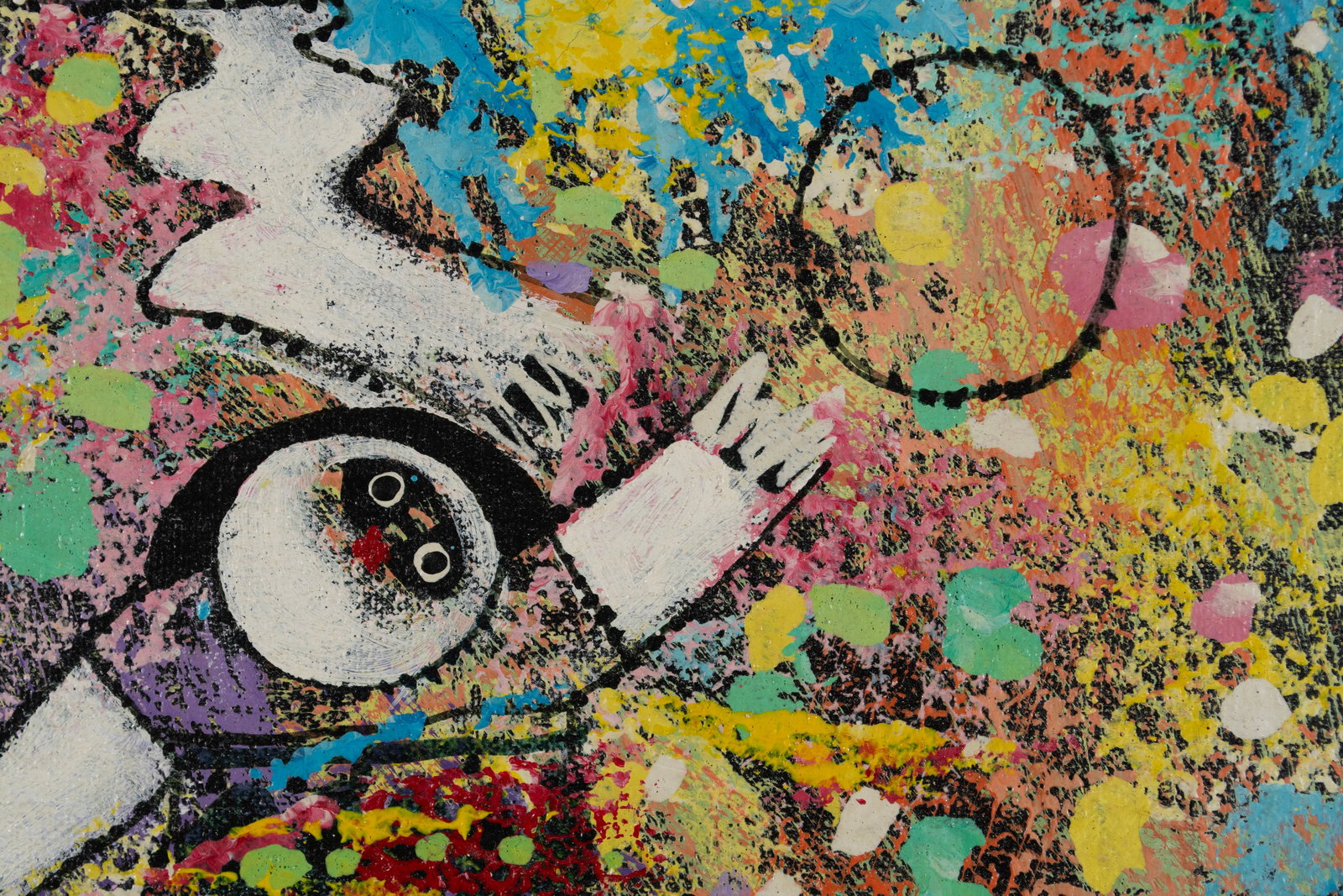ABSTRACT WITH TWO FIGURES, SIGNED - 5
