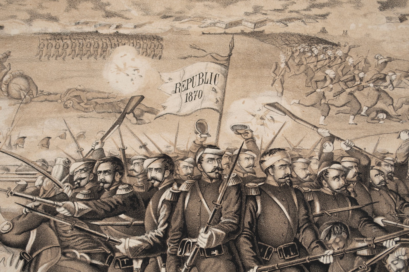 HENRY SCHILE PRUSSIAN WAR LITHOGRAPH - 4