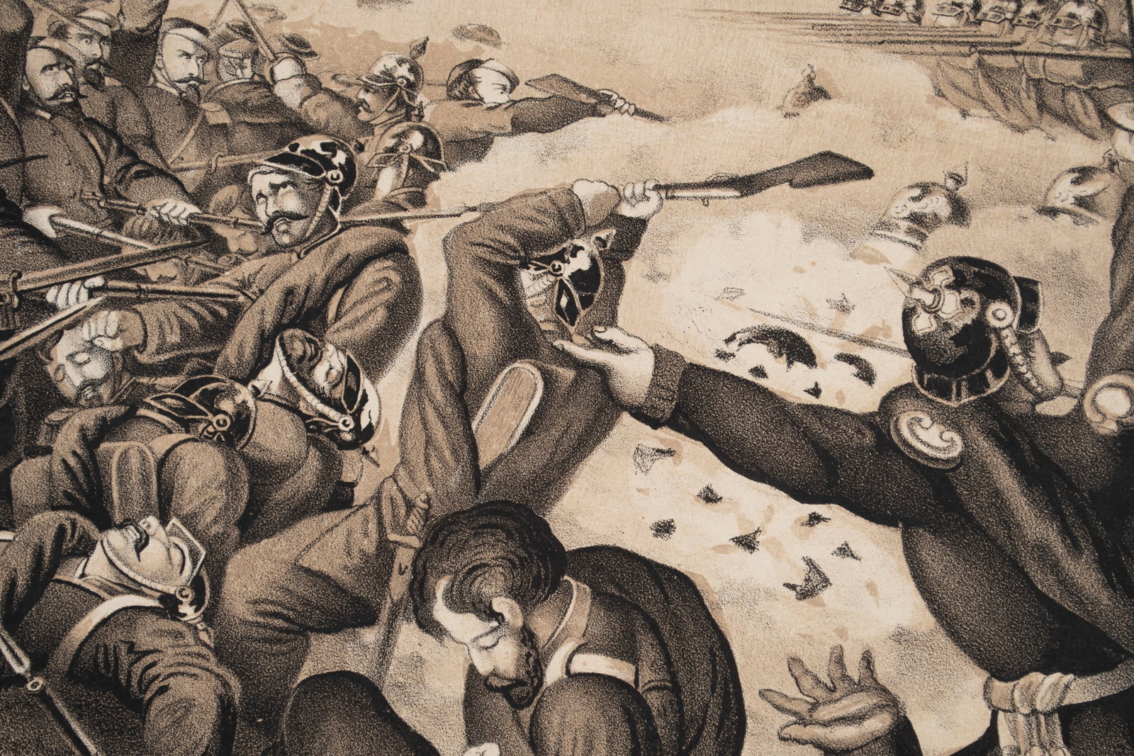 HENRY SCHILE PRUSSIAN WAR LITHOGRAPH - 6