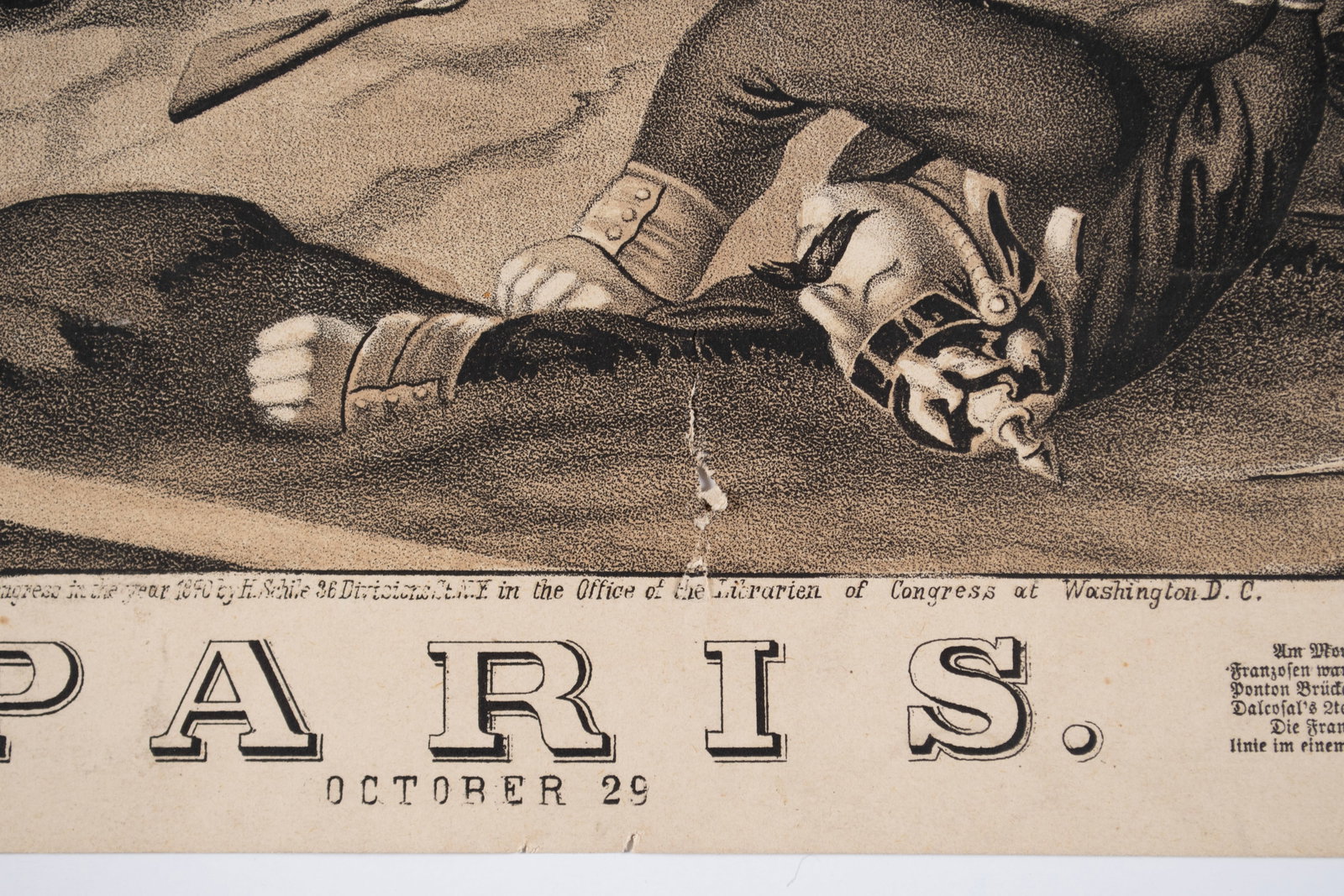 HENRY SCHILE PRUSSIAN WAR LITHOGRAPH - 7