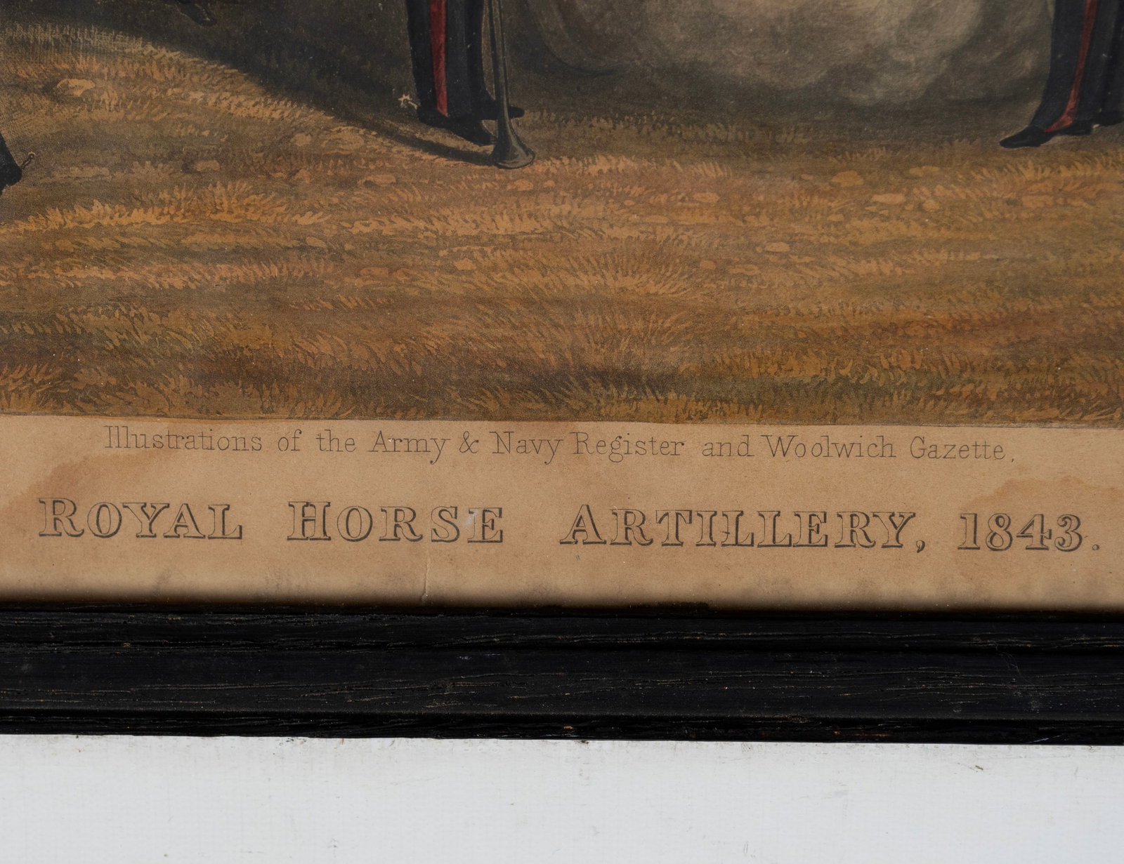 TWO HAND-COLORED LITHOGRAPHS - 8