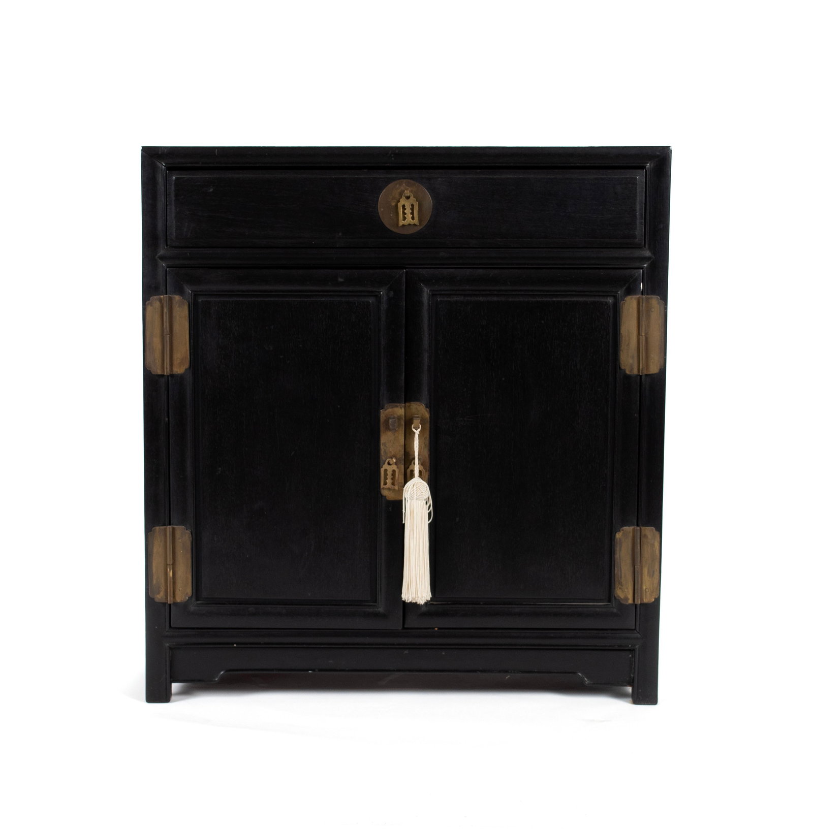 CHINESE EBONIZED CABINET - 2
