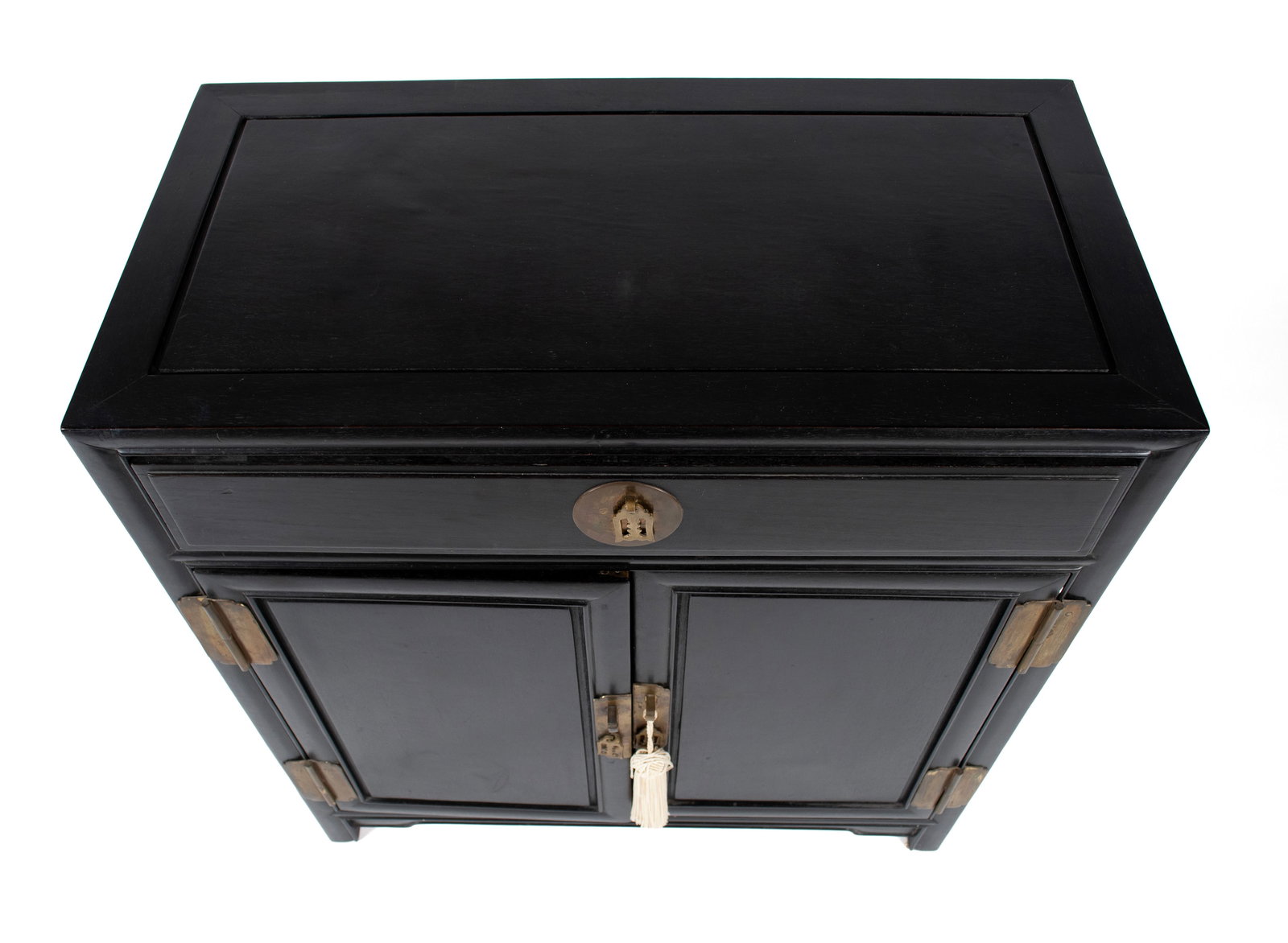 CHINESE EBONIZED CABINET - 3