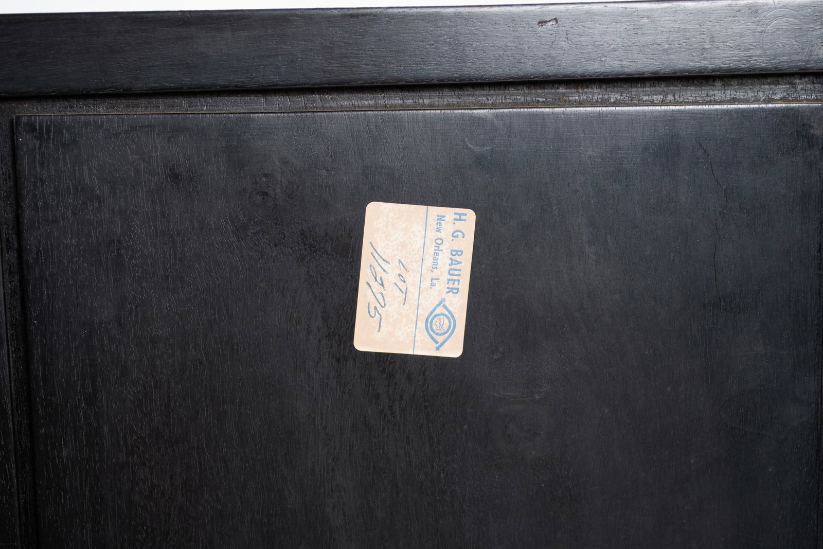 CHINESE EBONIZED CABINET - 7