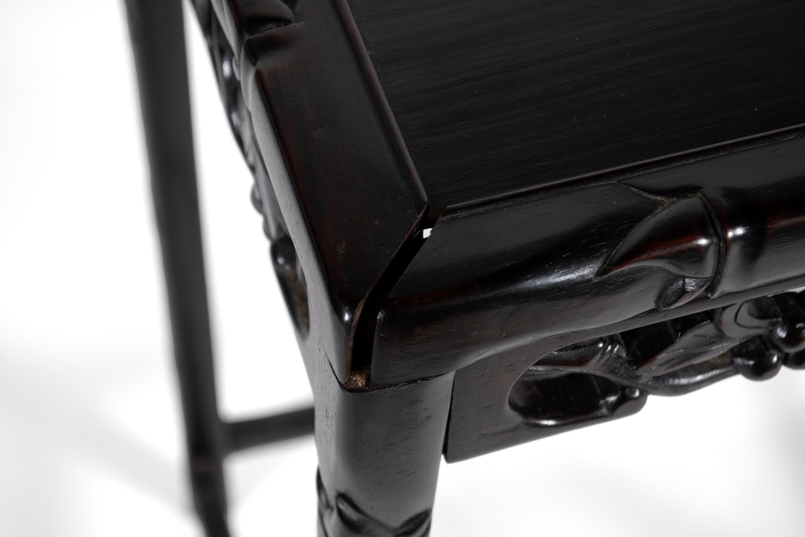 CHINESE CARVED NESTING TABLES - 8