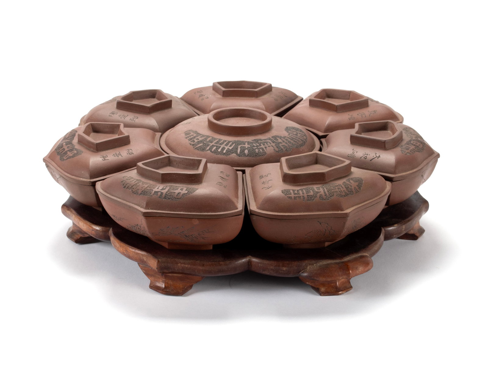 WU DESHENG YIXING SERVING SET (1 of 11)