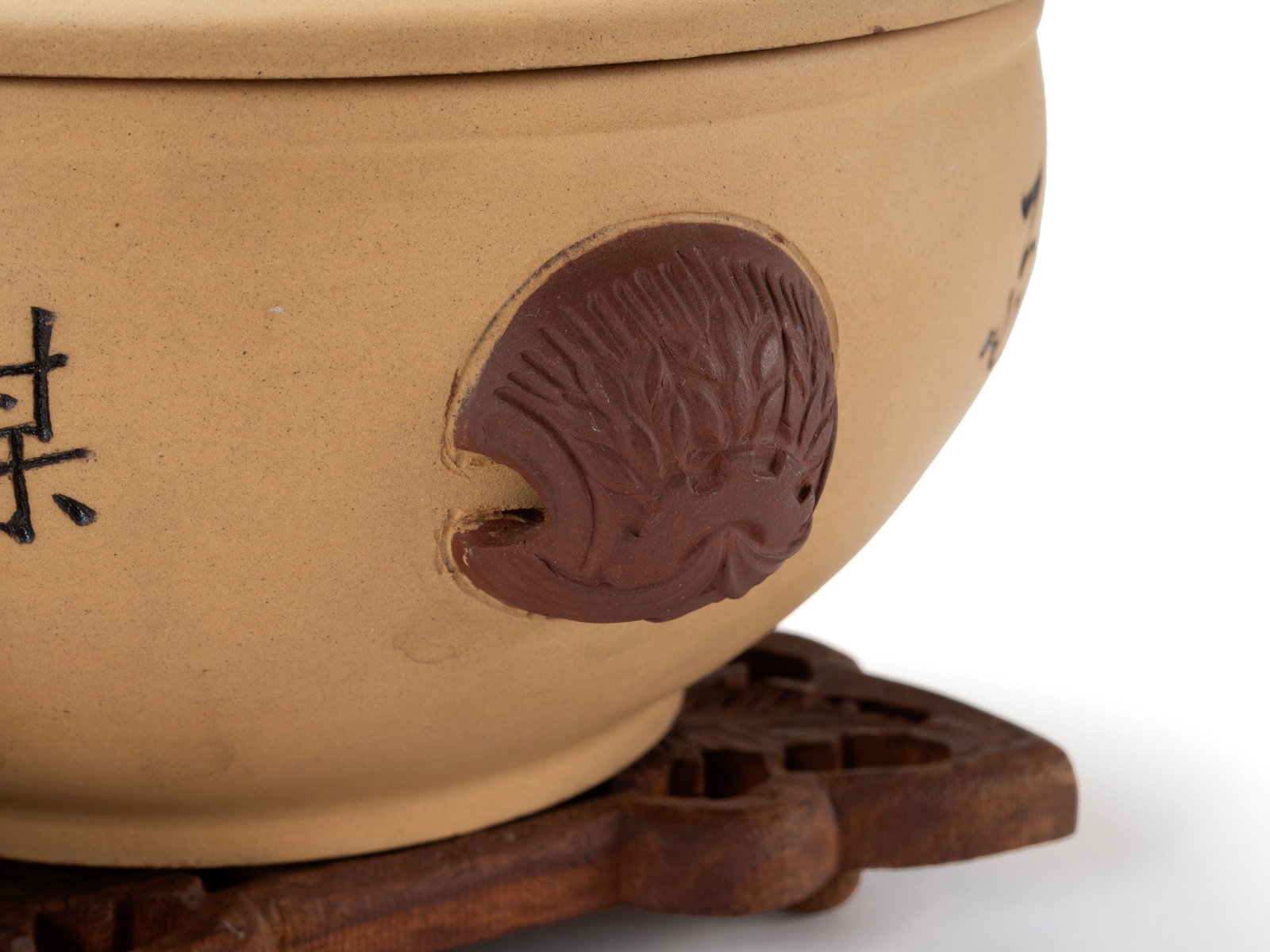 TWO YIXING COVERED POTS - 8