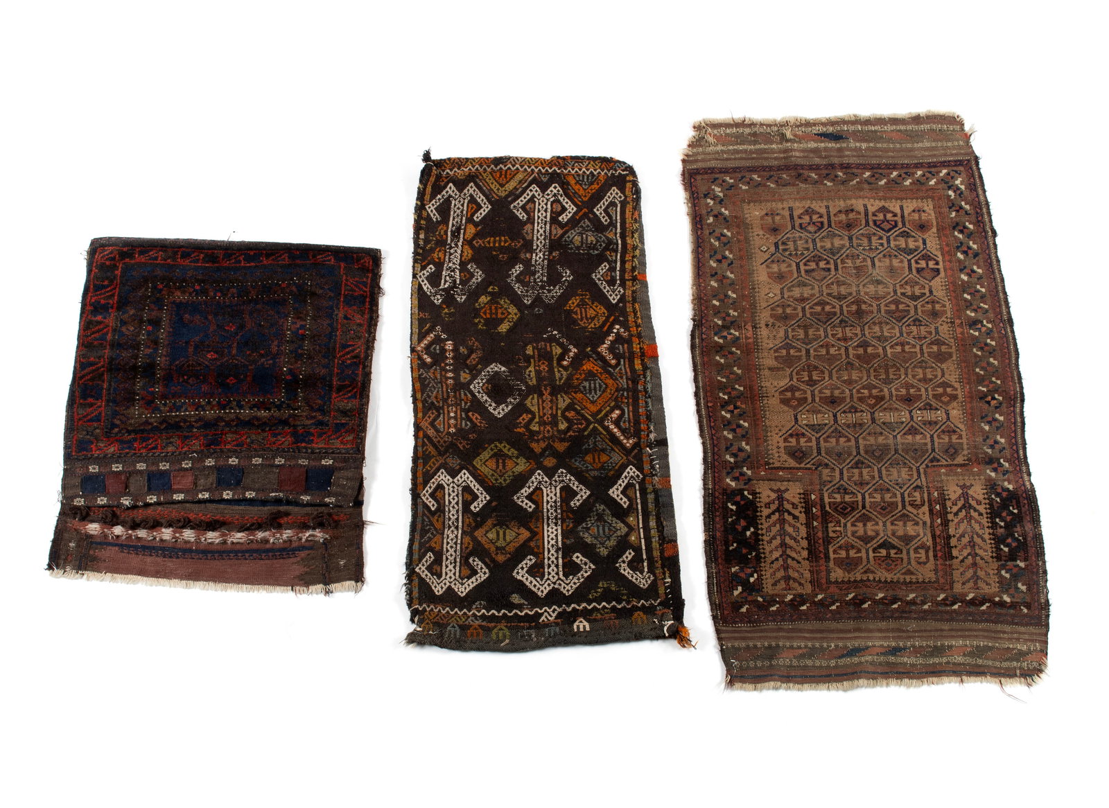 THREE HANDWOVEN PERSIAN TEXTILES (1 of 11)
