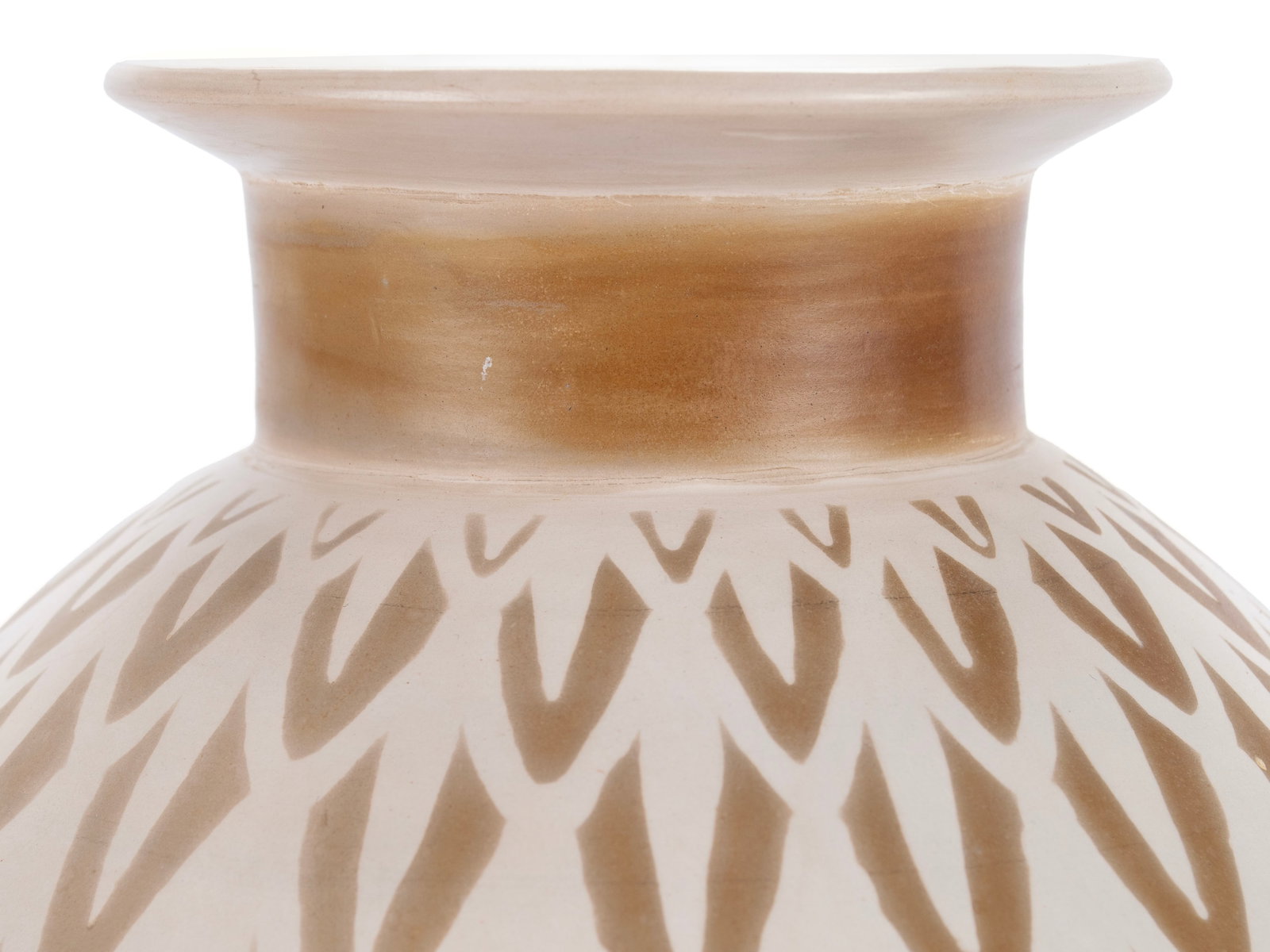THREE CONTEMPORARY CERAMIC POTS - 2