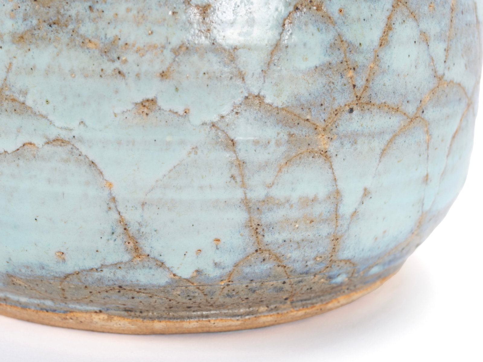 THREE CONTEMPORARY CERAMIC POTS - 5