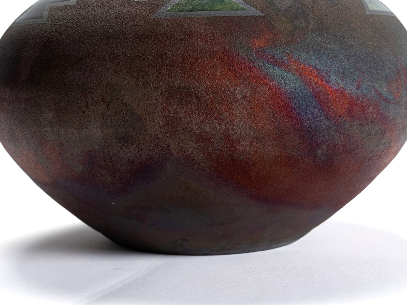 THREE CONTEMPORARY CERAMIC POTS - 9