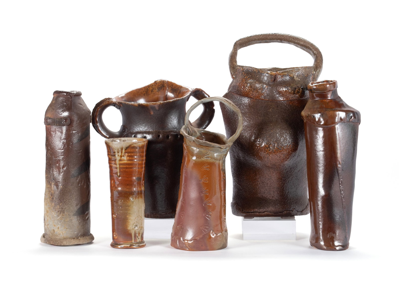 GROUP OF ALISON HARDIN (AMERICAN, 21ST CENTURY) CERAMIC VASES (1 of 15)
