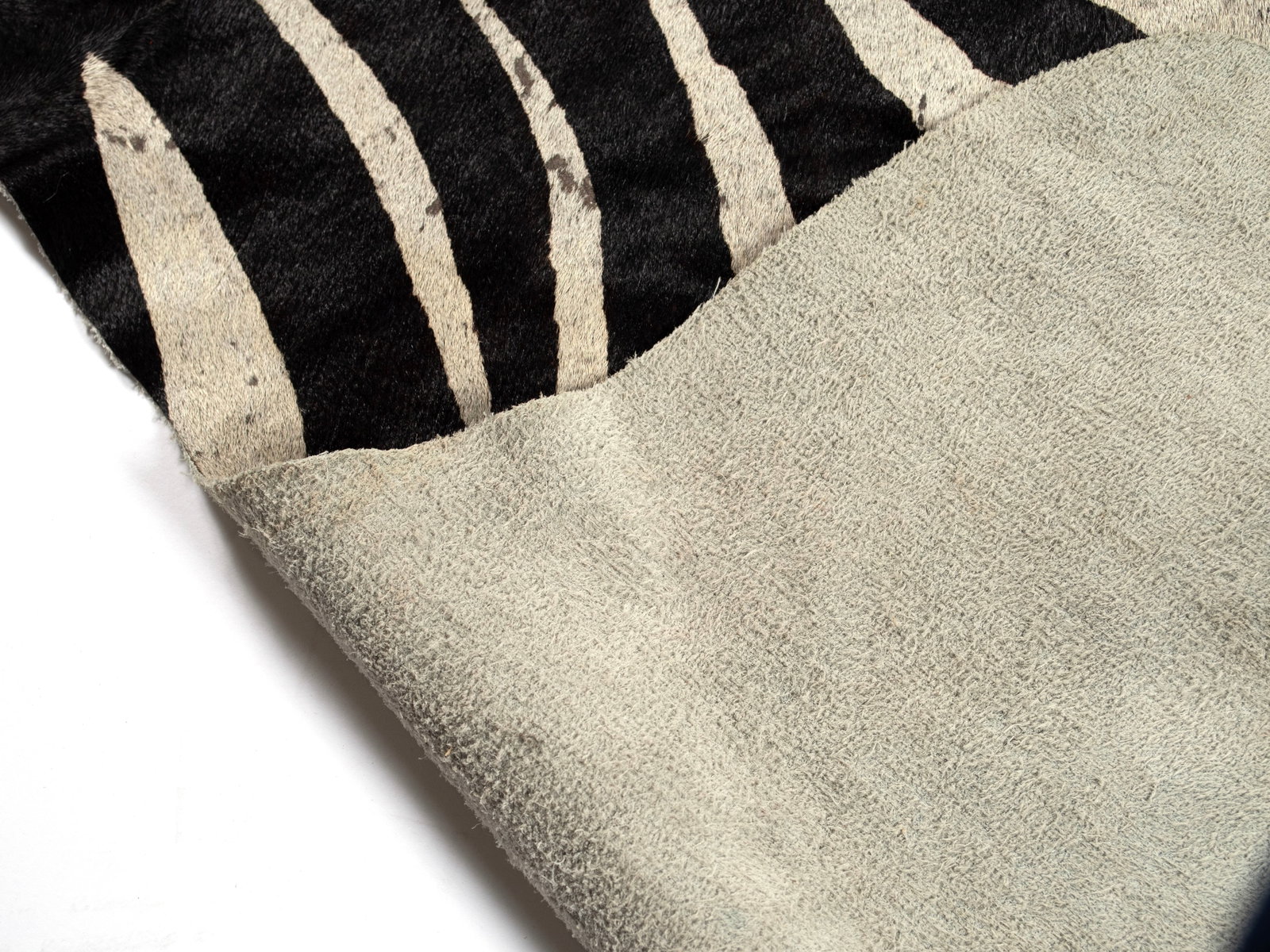 ZEBRA PATTERN HIDE RUG - 6