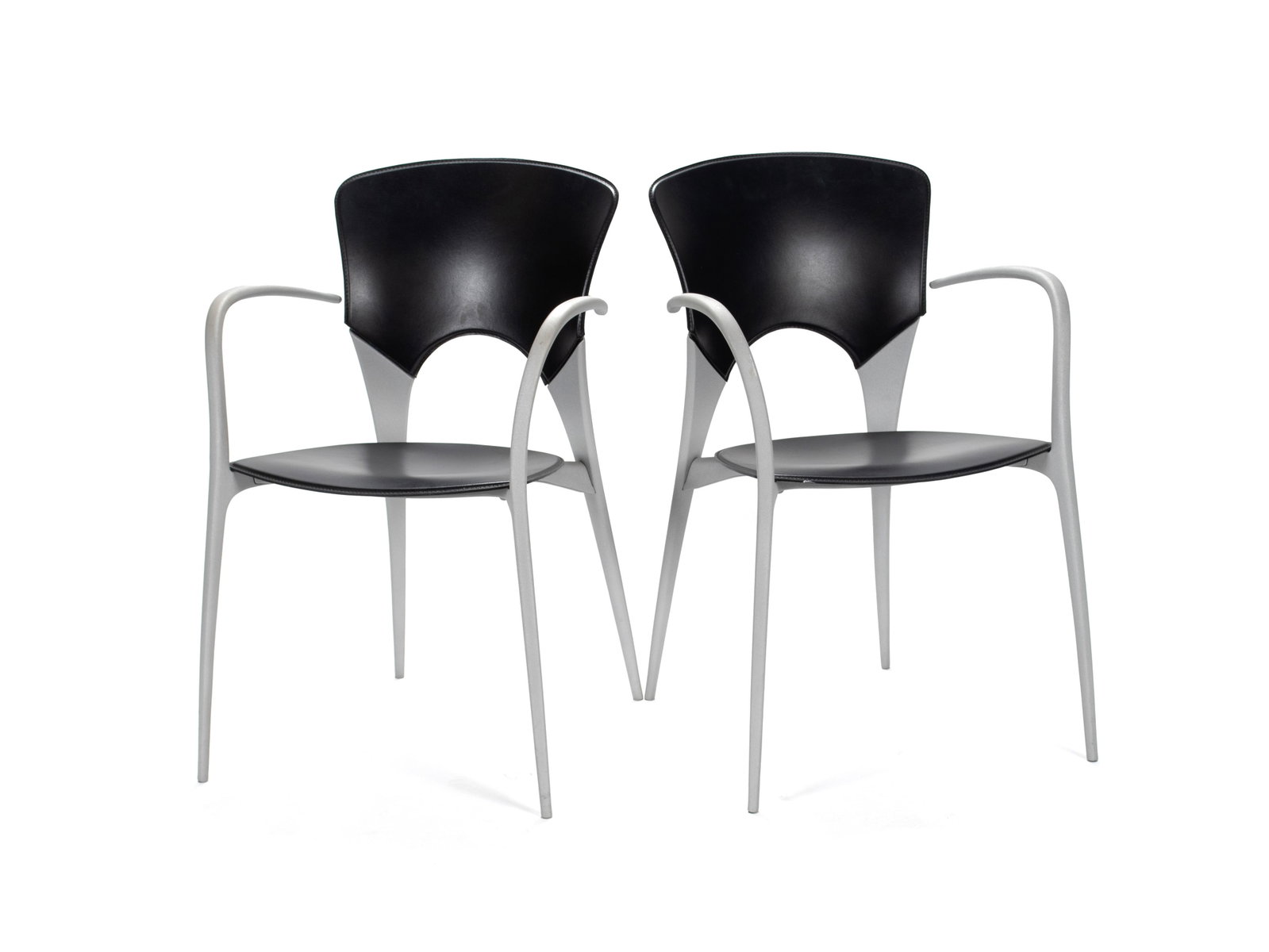 PAIR OF SILLA CHAIRS BY JOSEPH LLUSCA (1 of 9)