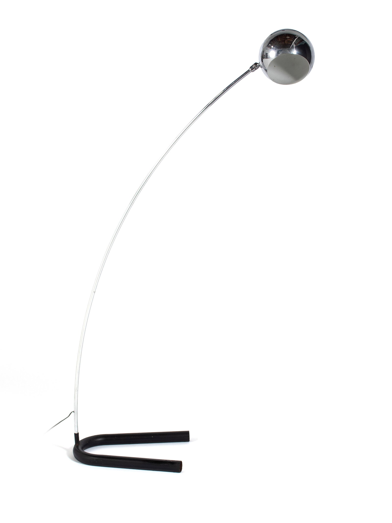 CHROME 'EYEBALL' FLOOR LAMP (1 of 6)