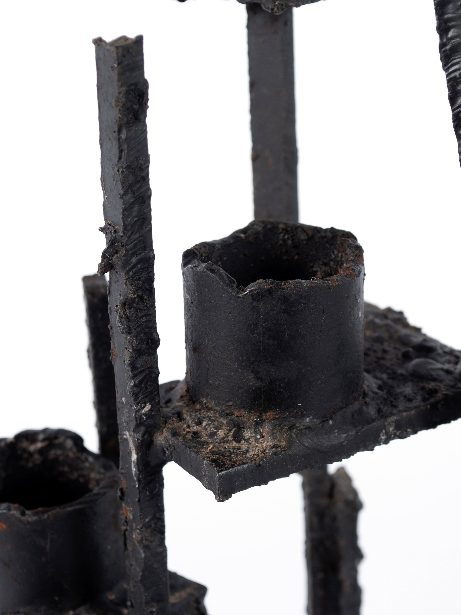 PAUL EVANS STYLE BRUTALIST CANDLEHOLDER - 5