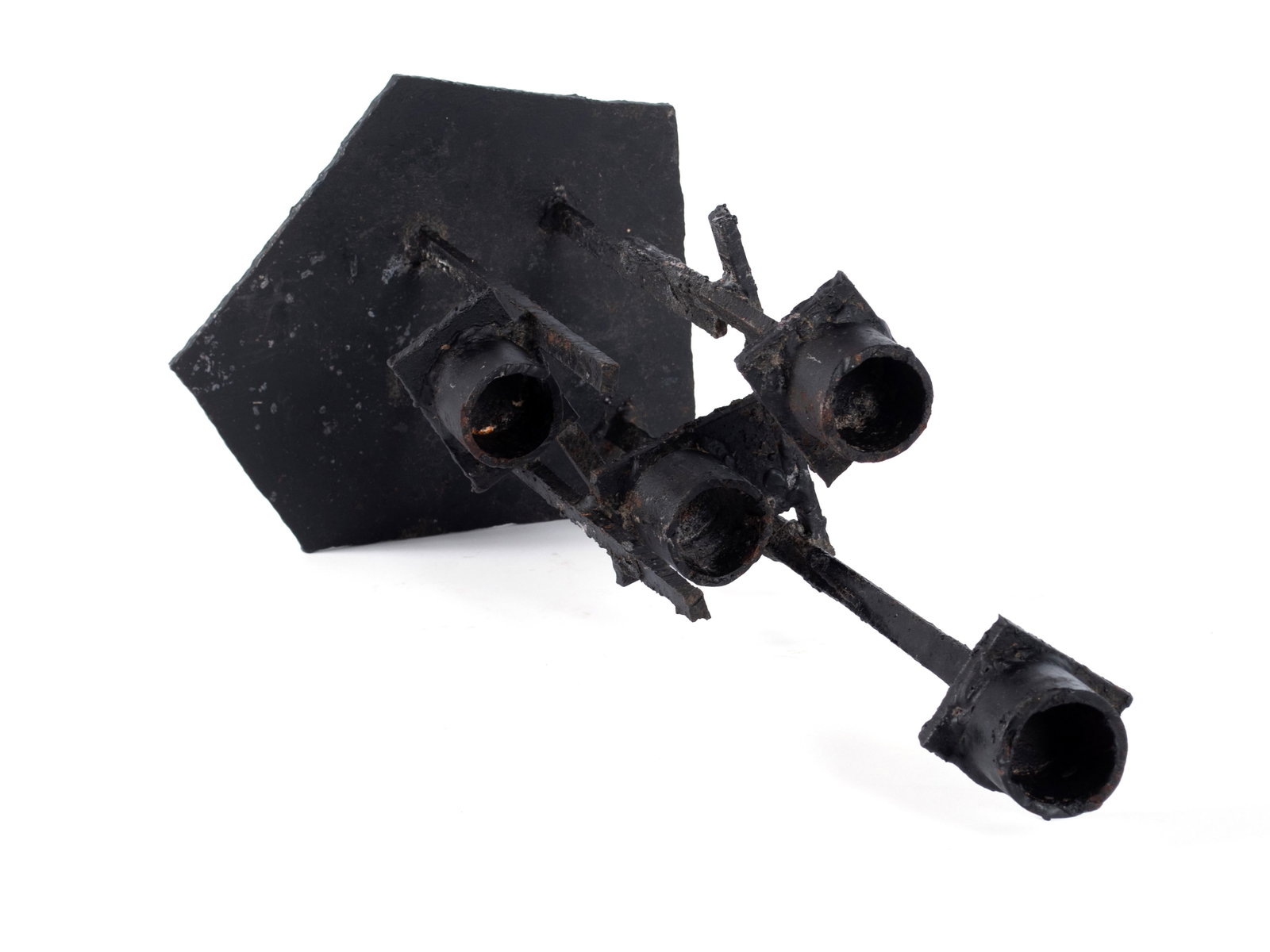 PAUL EVANS STYLE BRUTALIST CANDLEHOLDER - 8