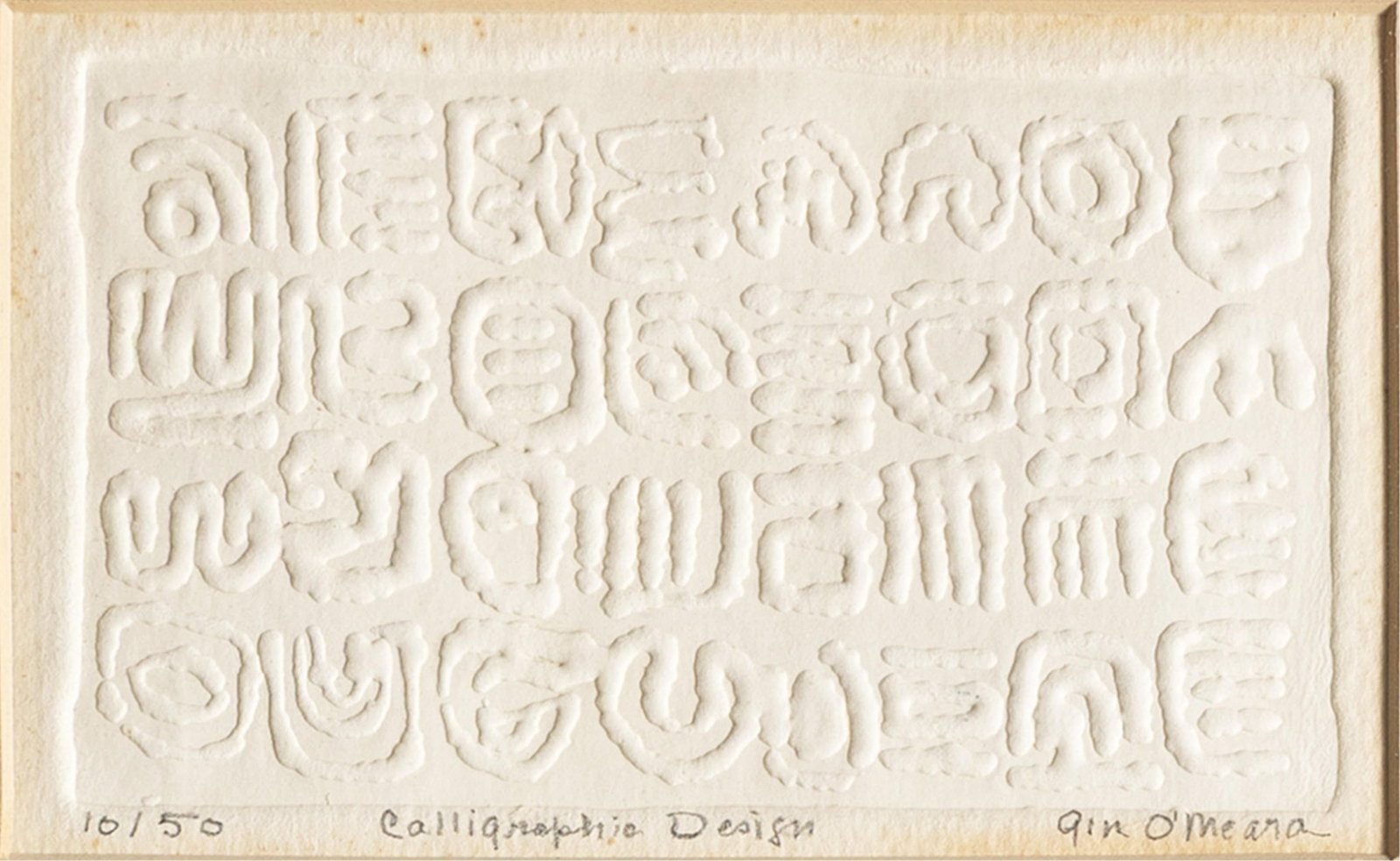 GIN O'MEARA (AMERICAN (ST. LOUIS), 1927-2005) (1 of 4)