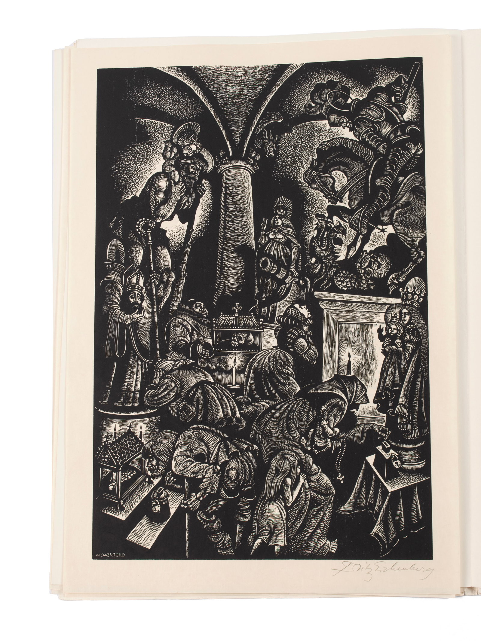 FITZ EICHENBERG (GERMAN, 1901-1990) - 10