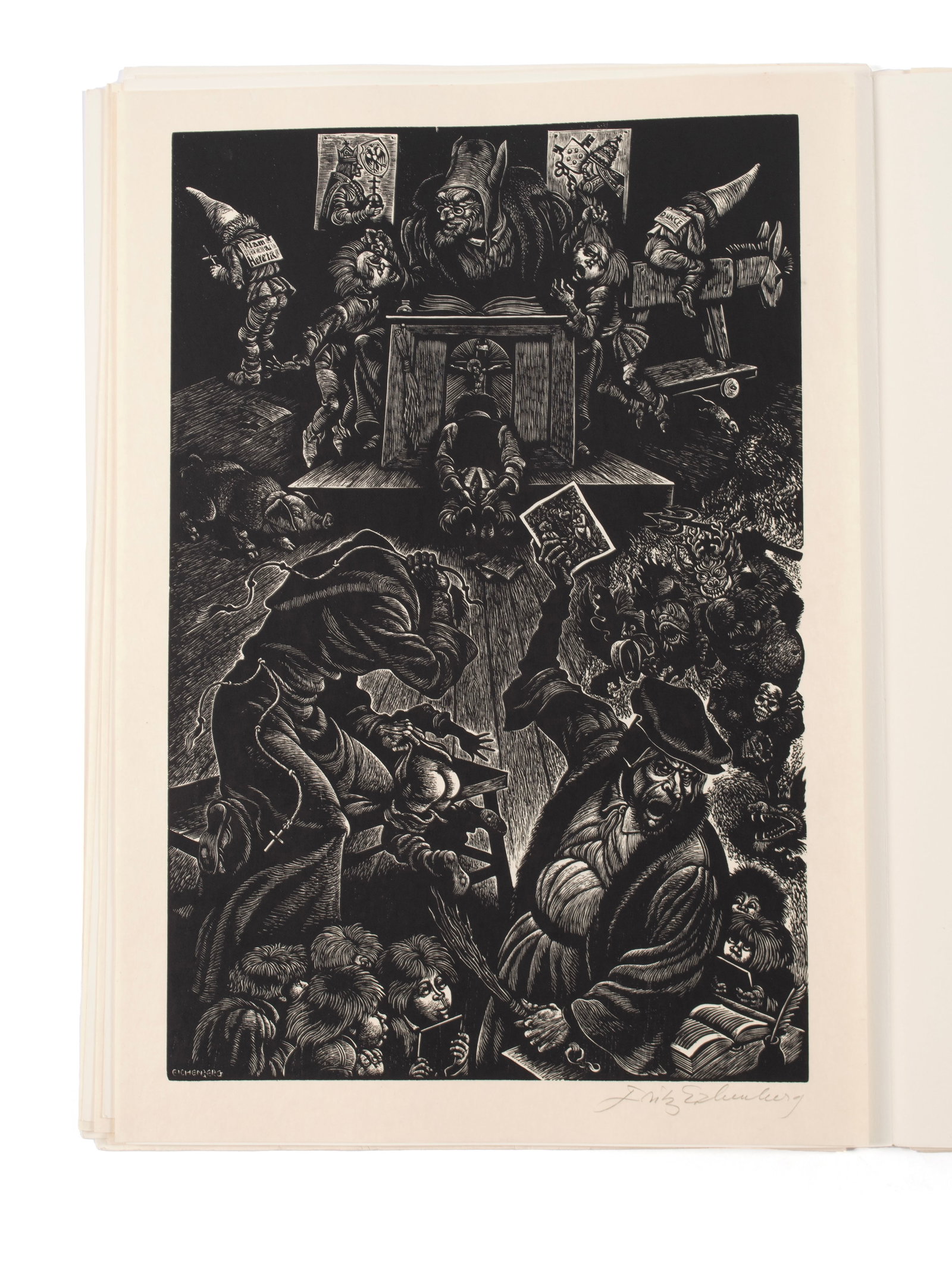 FITZ EICHENBERG (GERMAN, 1901-1990) - 12
