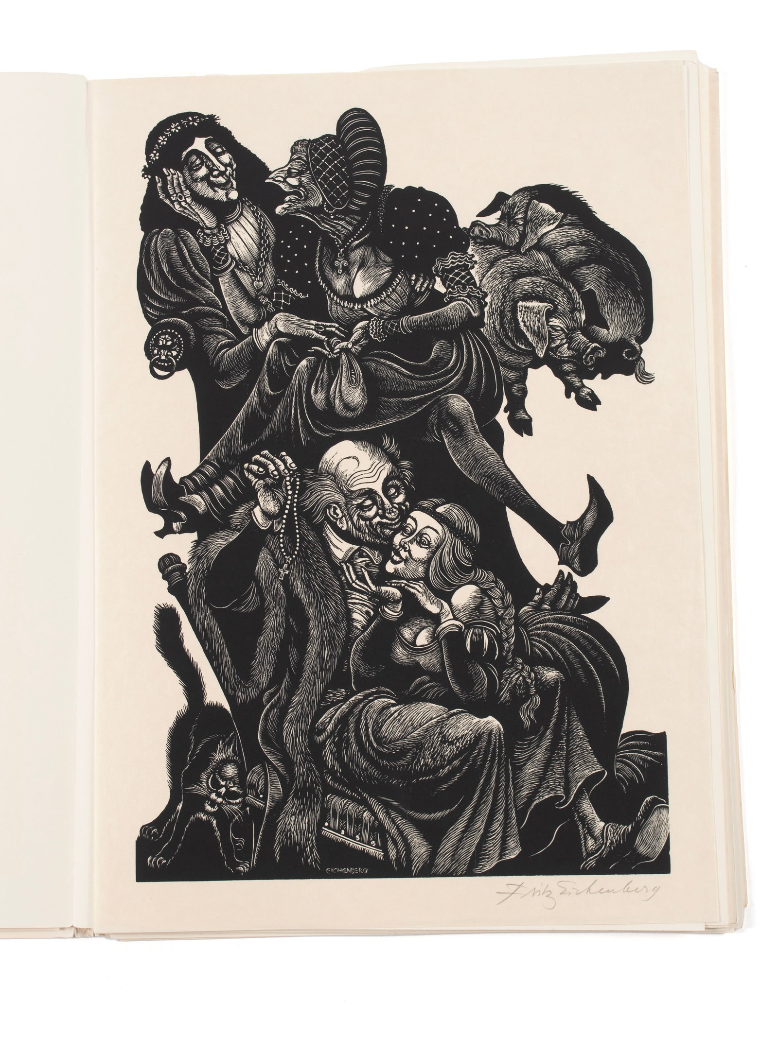 FITZ EICHENBERG (GERMAN, 1901-1990) - 5