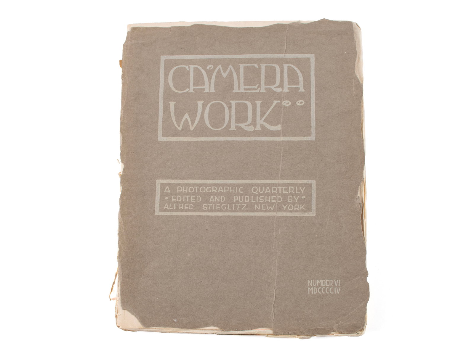 CAMERA WORK MAGAZINE BY ALFRED STIEGLITZ, NUMBER VI, APRIL 1904 (1 of 16)