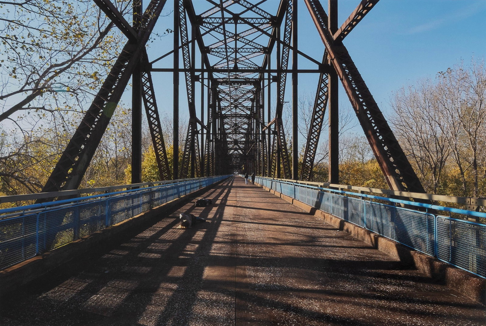 MARIAM GHANI (AMERICAN, B. 1978): Mariam Ghani American, b. 1978 Chain of Rocks Photograph Artist proof, signed, titled, and dated 2015 to verso. Matted and framed. Sight: 13 1/4 x 19 3/4 in. (33.7 x 50.2 cm.), Frame: 21 x 27 1/4 in. 