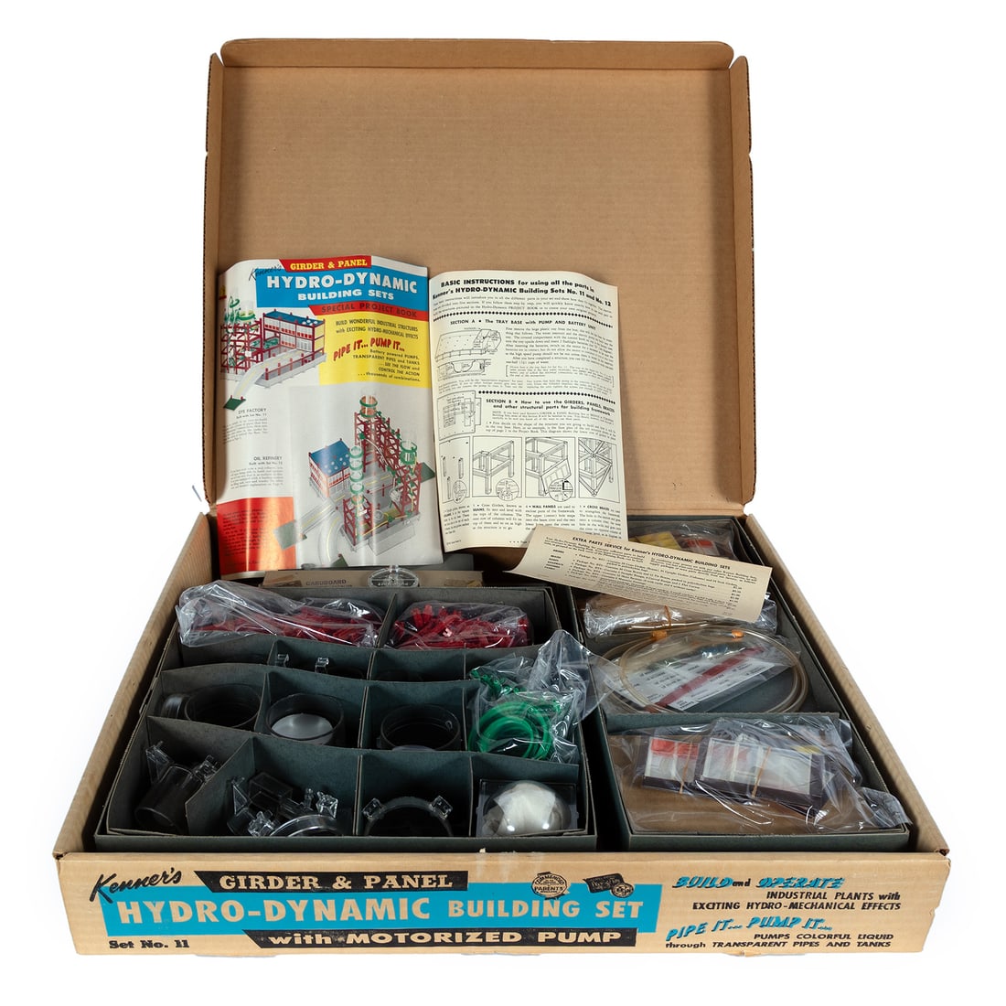 KENNER'S HYDRO DYNAMIC BUILDING SET - 3