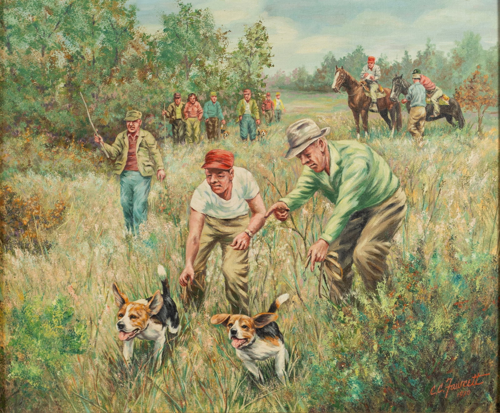 CLARENCE CALHOUN FAWCETT (AMERICAN, 1902-1988) (1 of 7)