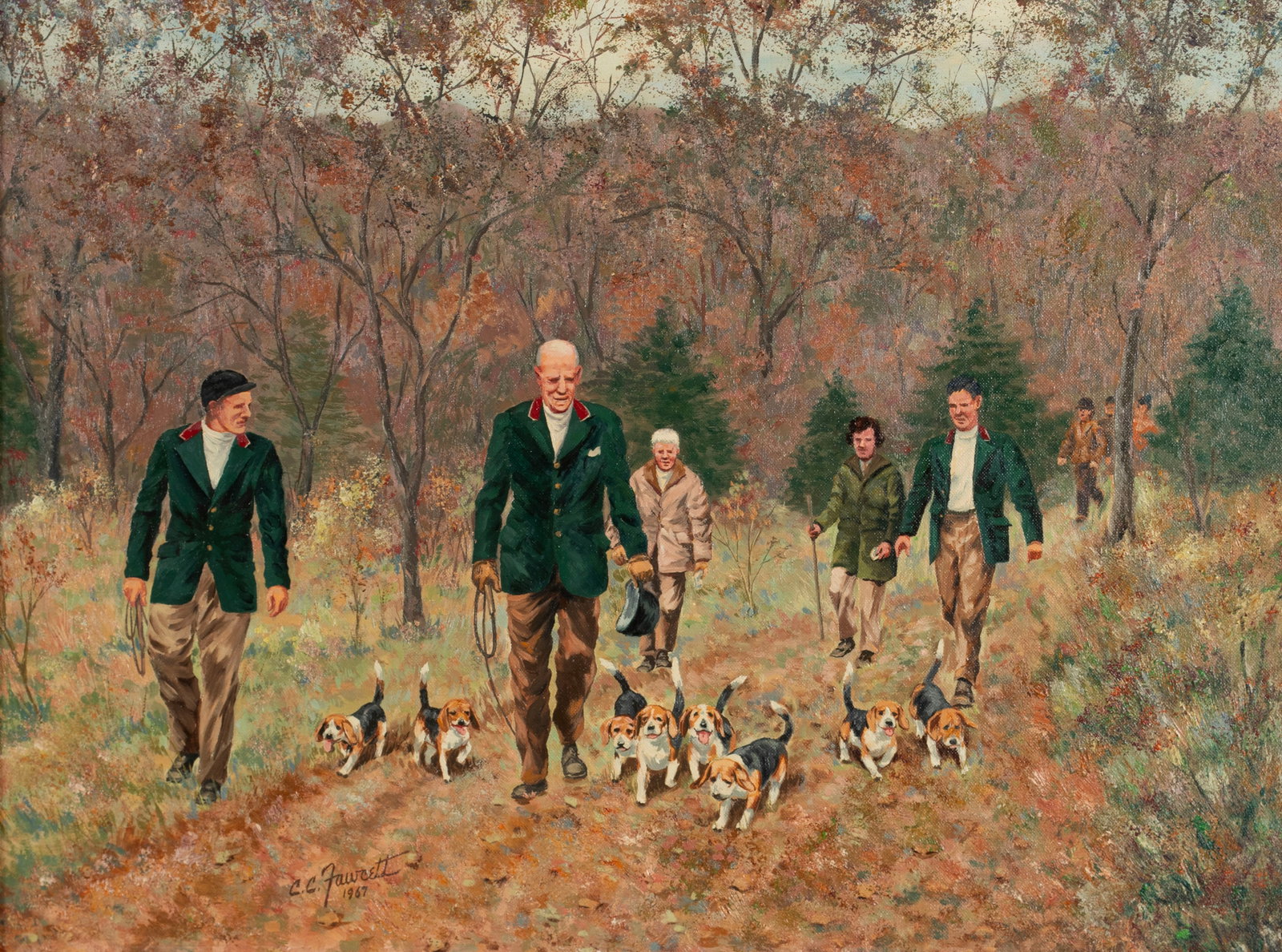 CLARENCE CALHOUN FAWCETT (AMERICAN, 1902-1988) (1 of 7)