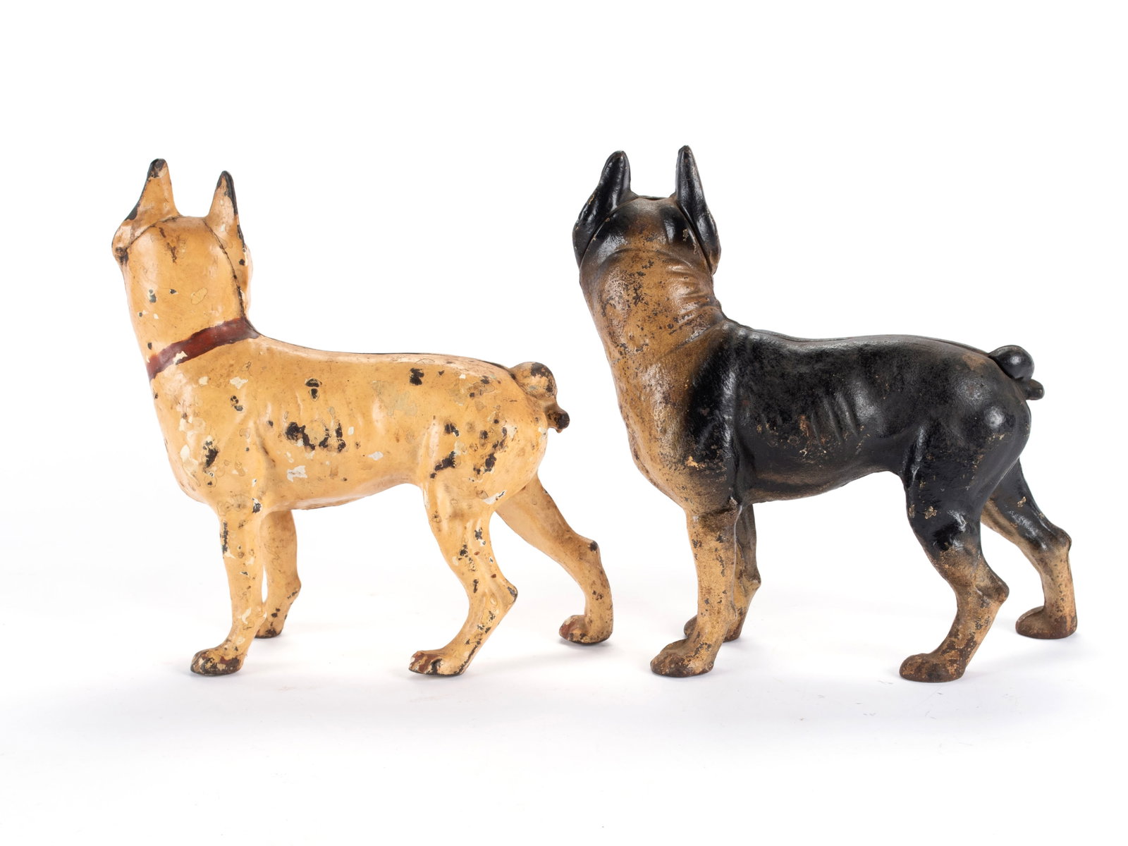 TWO TERRIER DOORSTOPS - 6