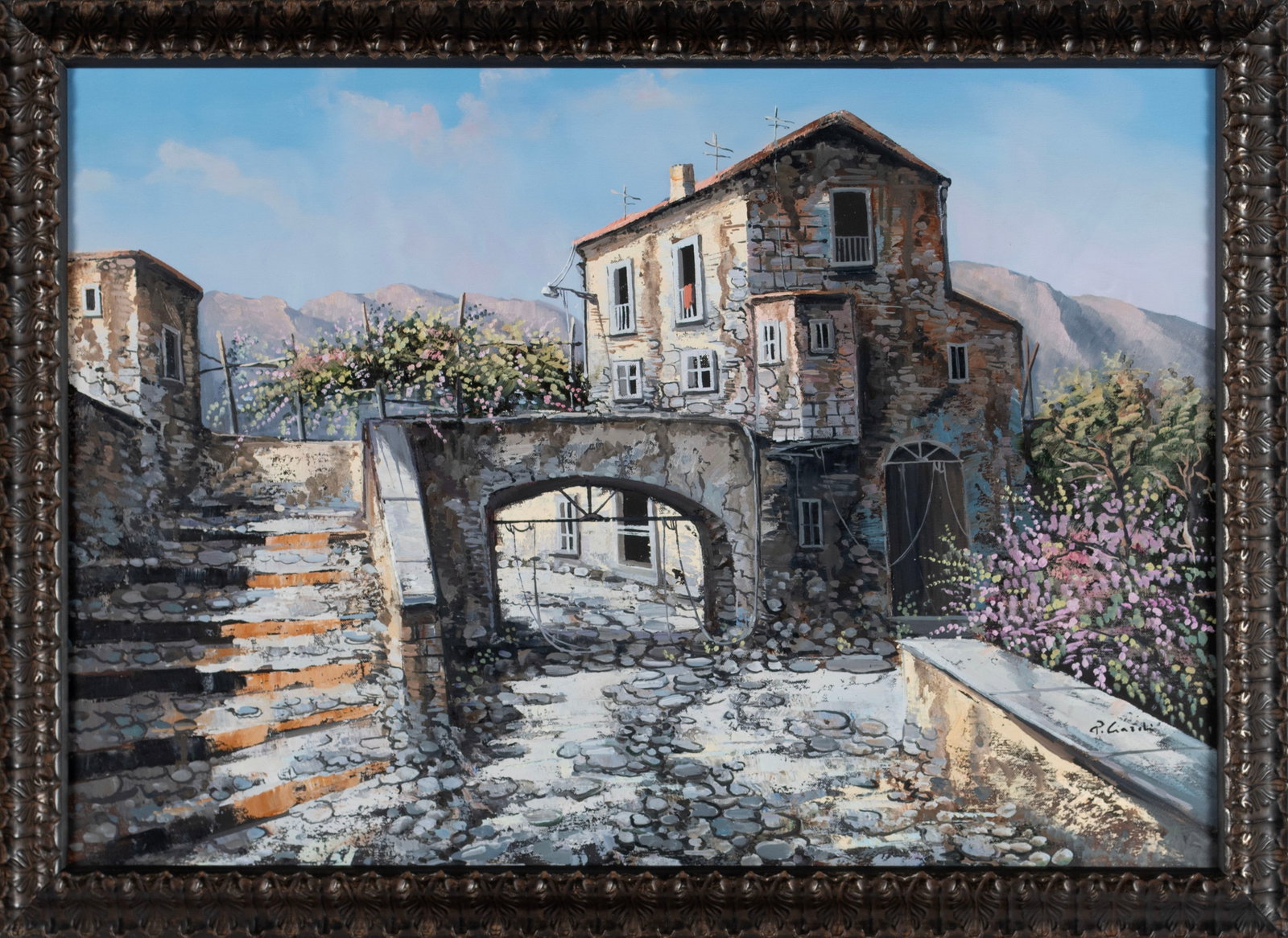MEDITERRANEAN ARCHITECTURAL SCENE - 2