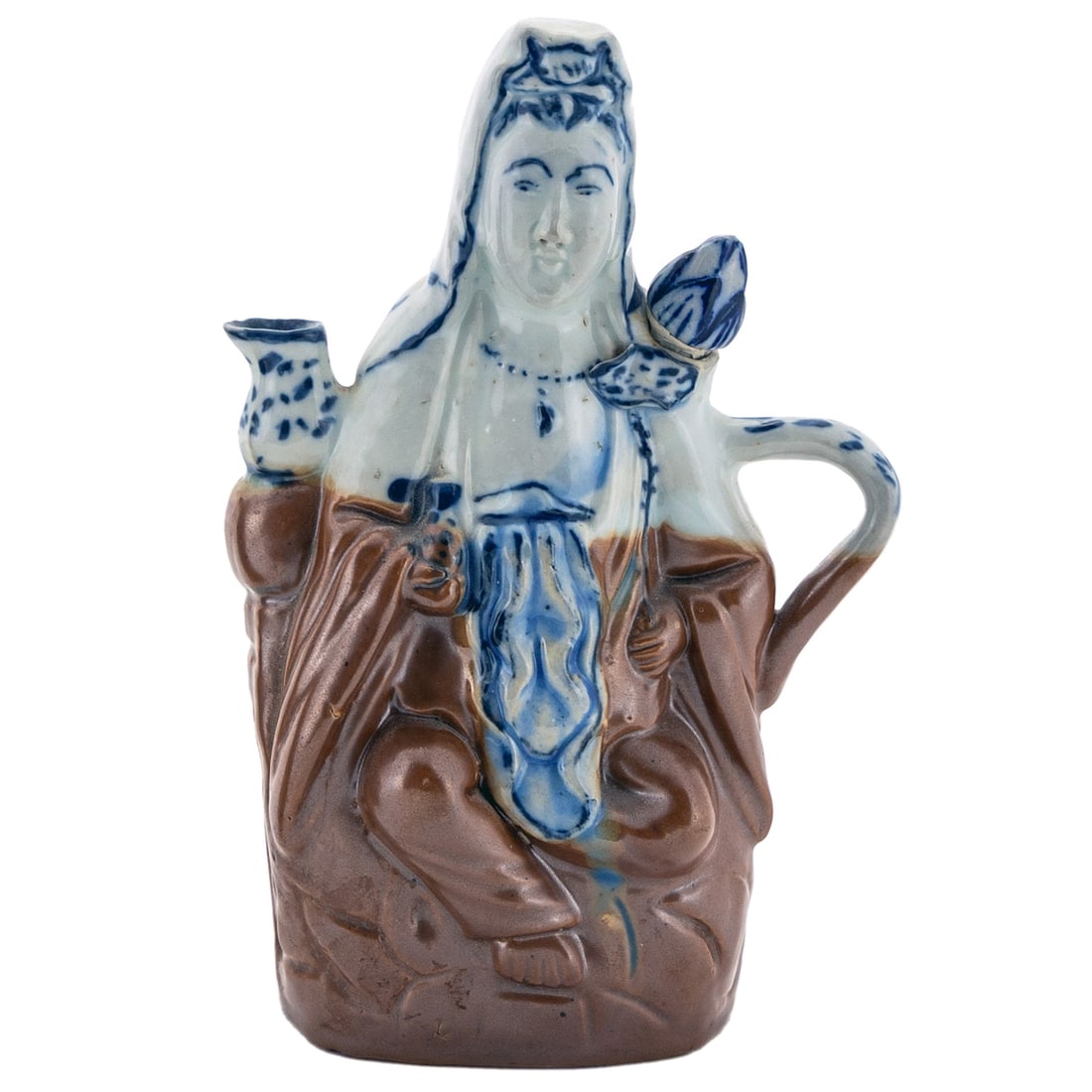 TWO FIGURAL TEAPOTS - 3