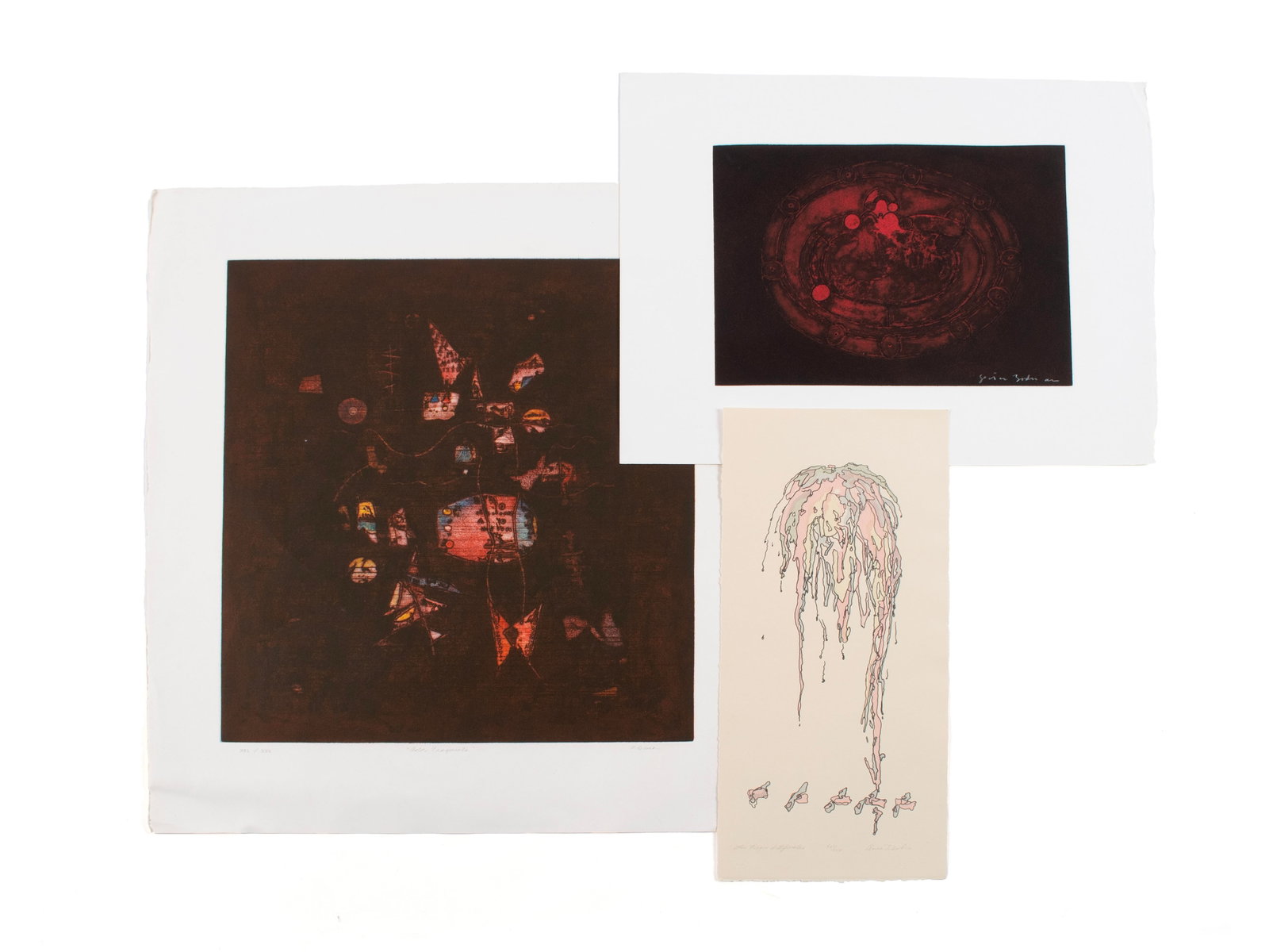 THREE MODERN PRINTS (1 of 14)