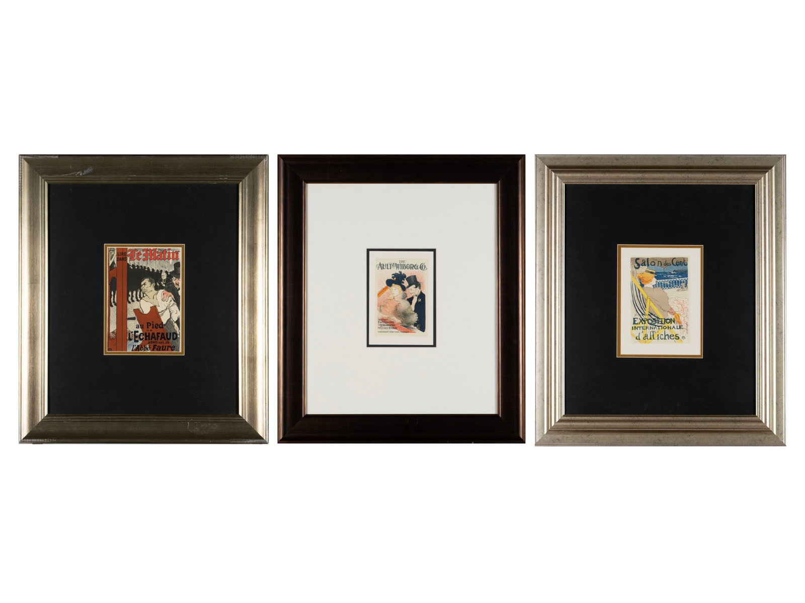THREE LITHOGRAPHS AFTER HENRI DE TOULOUSE-LAUTREC (1 of 17)