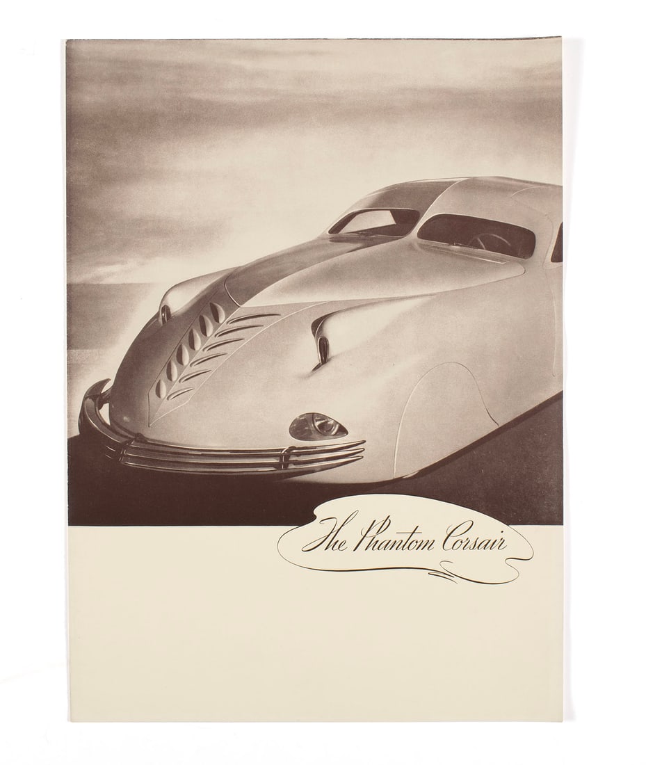 PHANTOM CORSAIR FOLD-OUT PROTOTYPE BROCHURE (1 of 8)