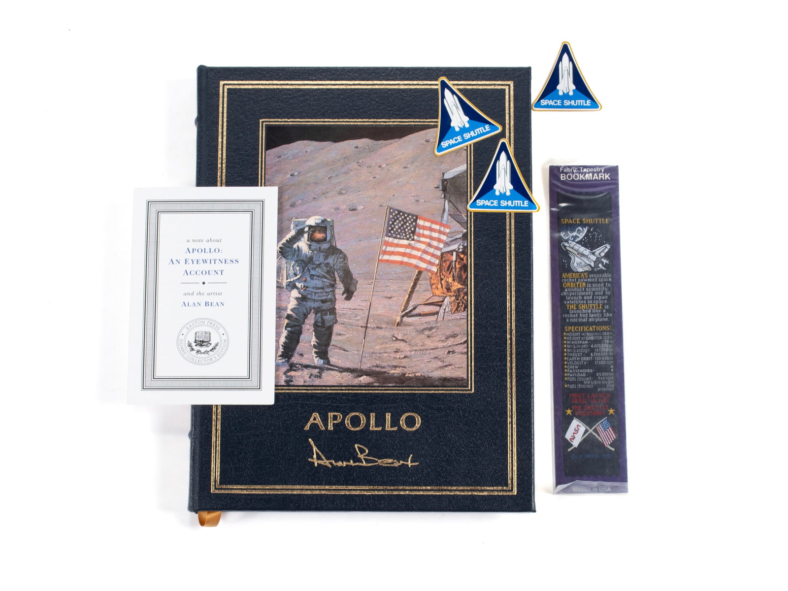 ASTRONAUT SIGNED BOOK APOLLO BY ALAN BEAN (1 of 7)