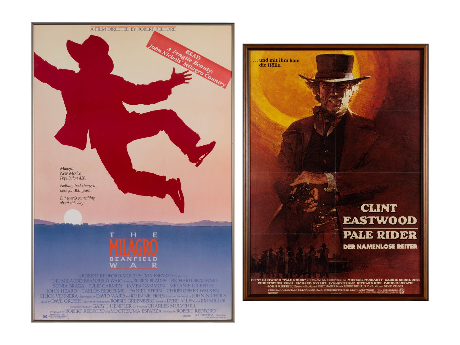 PALE RIDER AND THE MILAGRO BEANFIELD WAR MOVIE POSTERS (1 of 8)