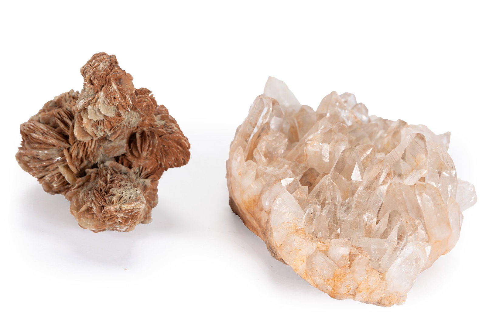 TWO CRYSTAL CLUSTERS - 3