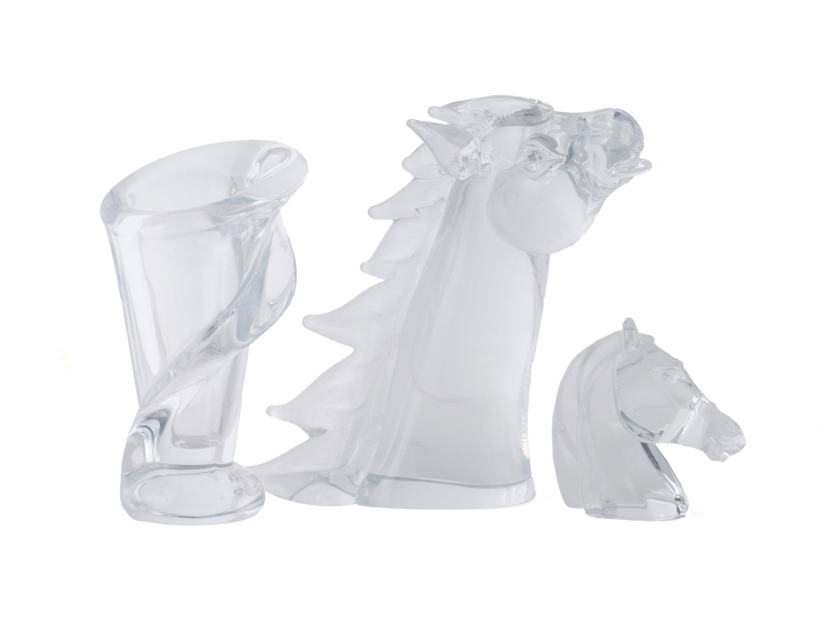 THREE PIECES OF CRYSTAL (1 of 9)
