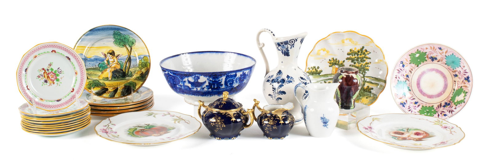 COLLECTION OF EUROPEAN CERAMICS (1 of 18)