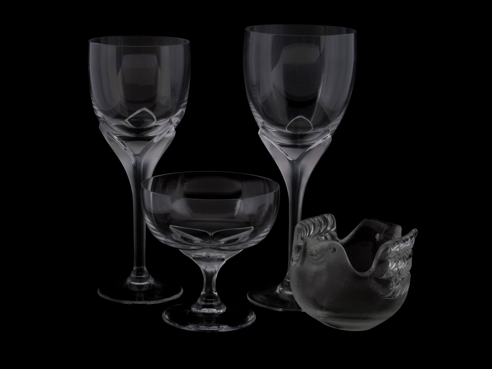 ROSENTHAL 'IRIS' STEMWARE (46) (1 of 9)